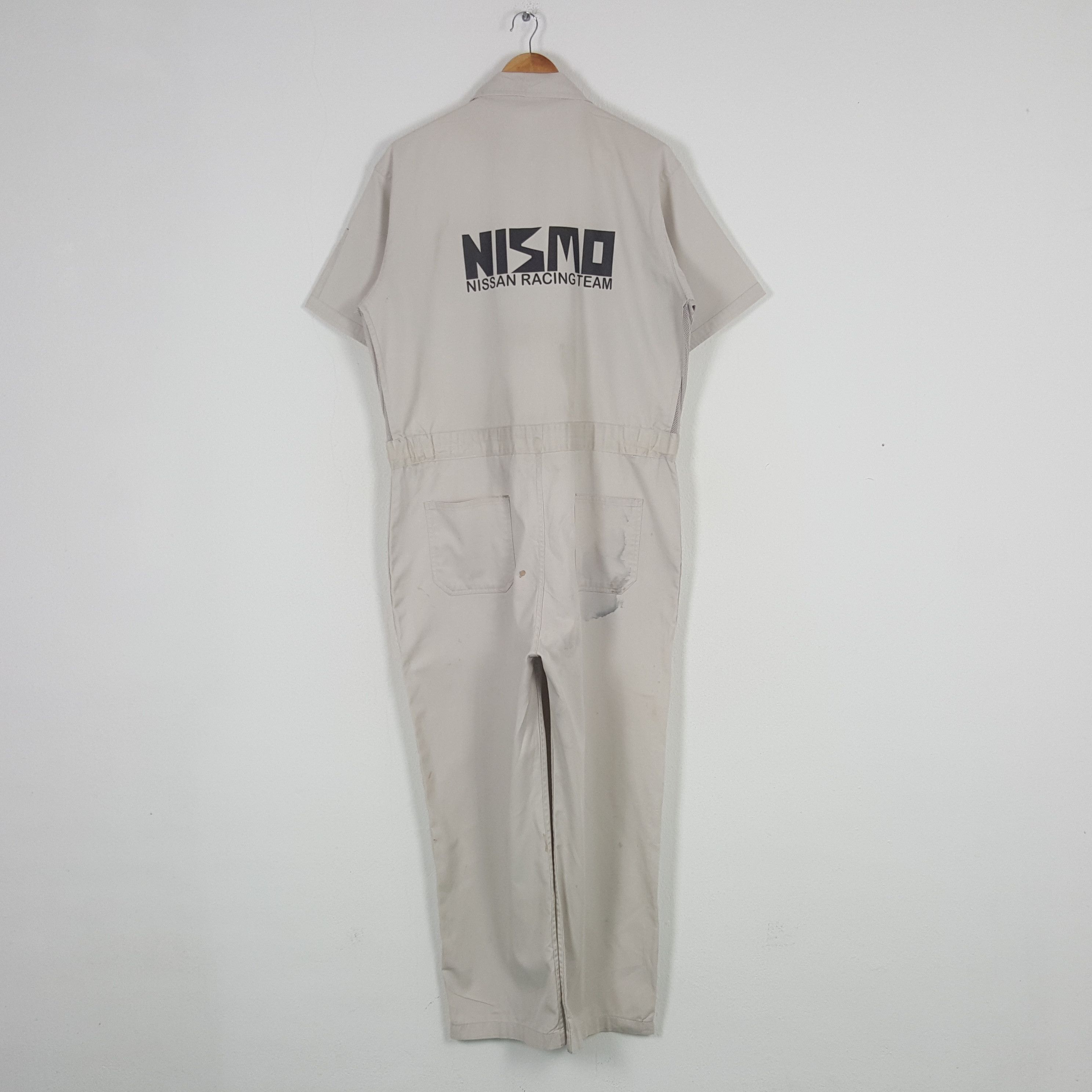 Japanese Brand × Vintage Vintage Nismo Nissan Racing Team Coverall Jacket C286N28 Size US L / EU 52-54 / 3 - 1 Thumbnail