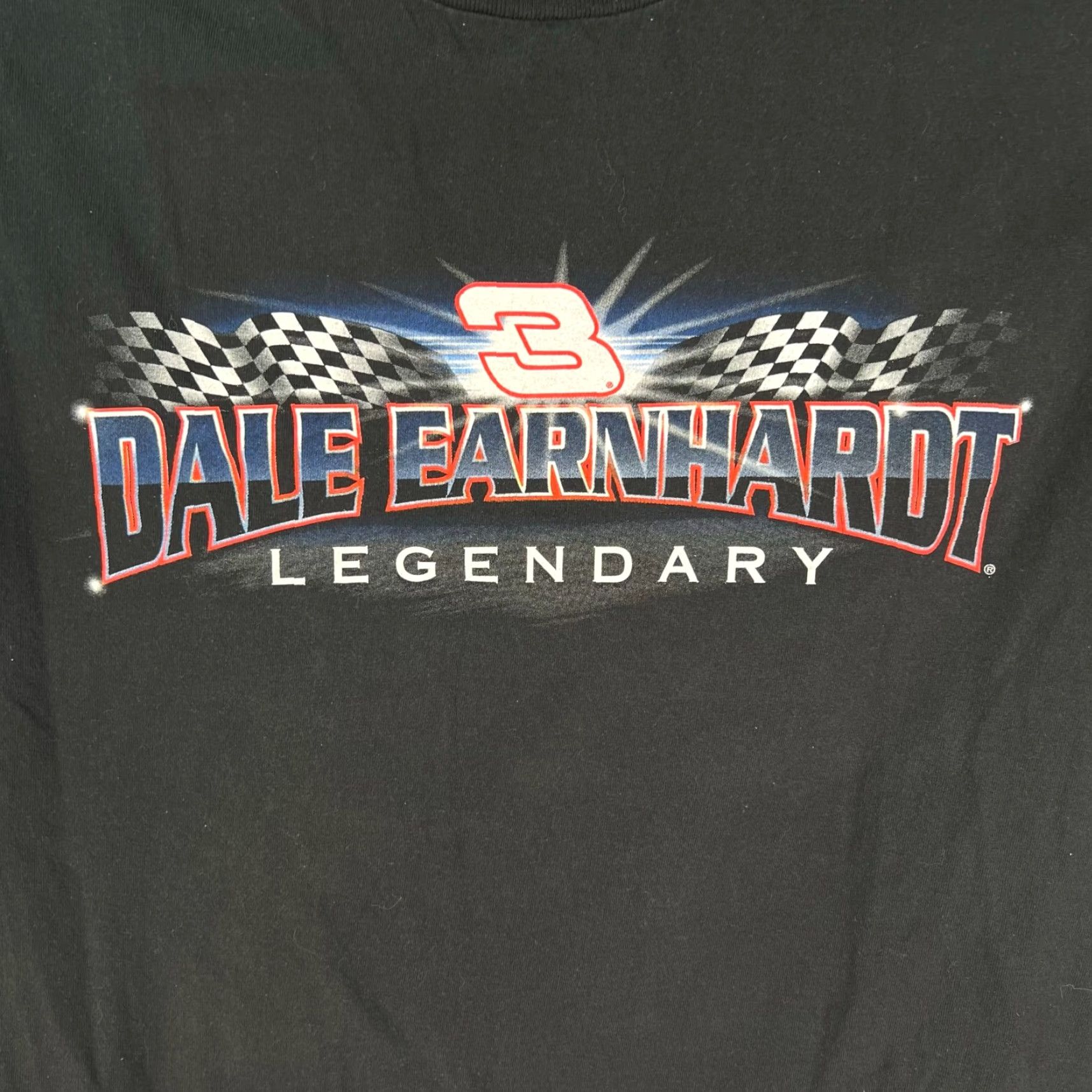 Vintage VINTAGE Dale Earnhardt 2000 NASCAR Graphic T-Shirt Mens Large Black 2-Sided Print Size US L / EU 52-54 / 3 - 2 Thumbnail