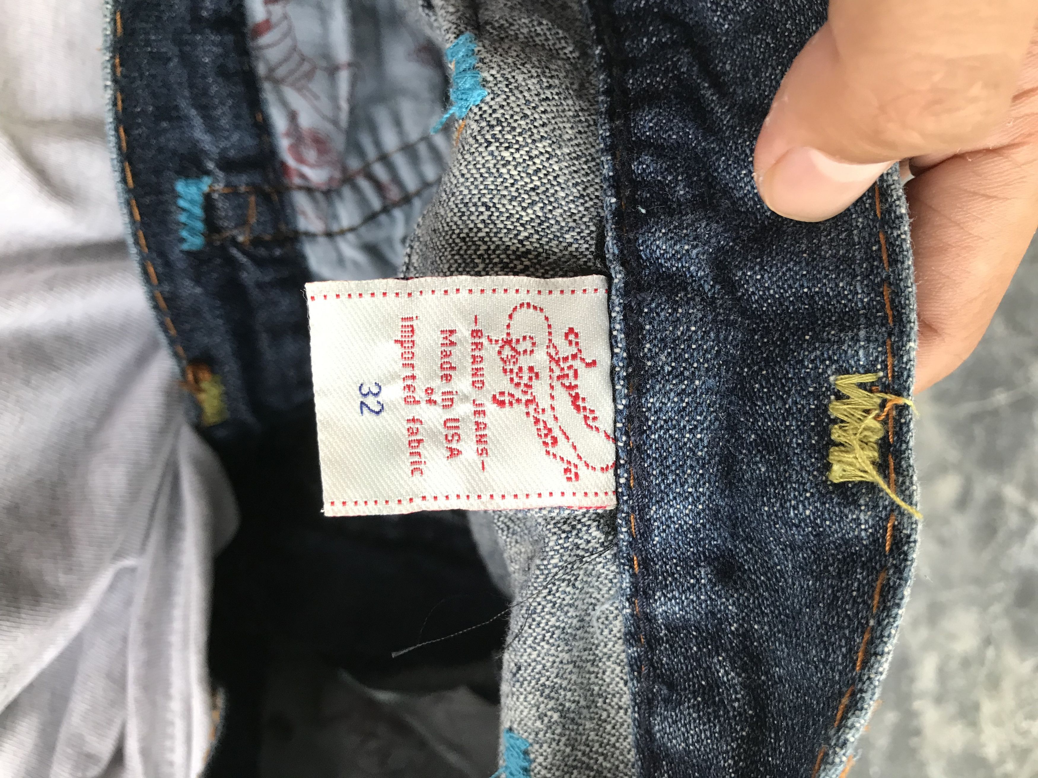 True Religion True Religion Denim Pants Size US 32 / EU 48 - 6 Thumbnail