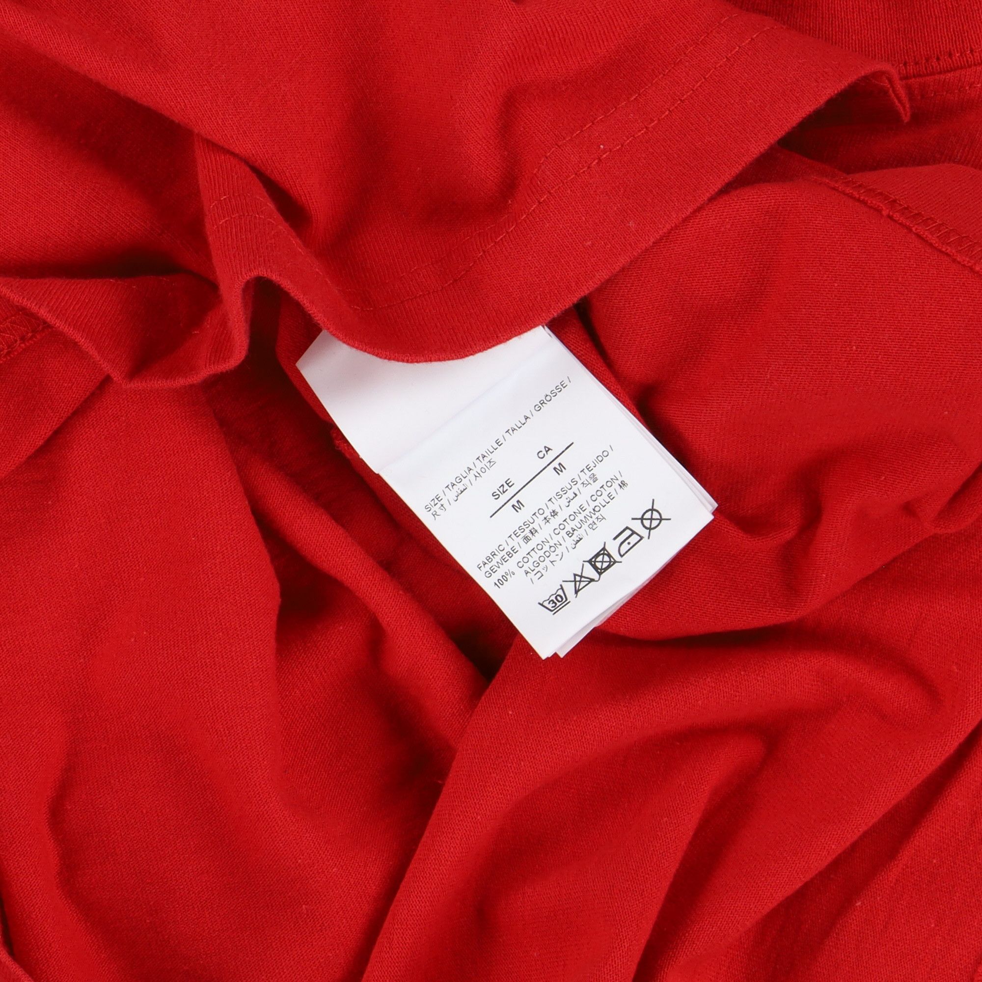 Off-White Red Pascal Arrows Oversized Long Sleeve Mock Neck T-Shirt Size US M / EU 48-50 / 2 - 5 Thumbnail