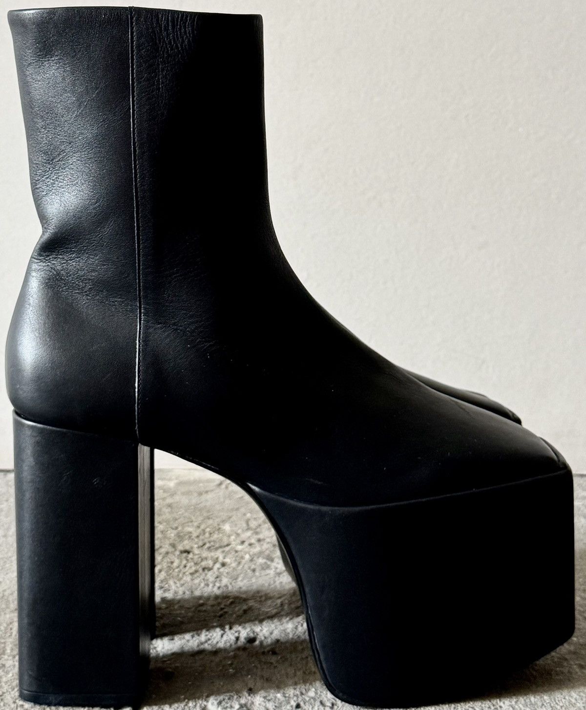 Balenciaga Balenciaga - Demna - FW16 - Runway Platform Boots -Calf Skin Size US 8 / IT 38 - 4 Thumbnail