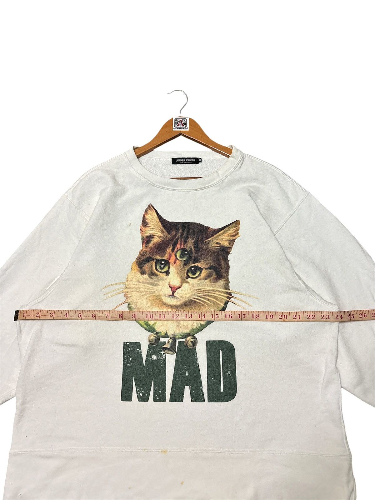 Undercover 💸BINDING OFFER💸UNDERCOVER MADSTORE CAT SWEATSHIRT💥 Size US M / EU 48-50 / 2 - 8 Thumbnail
