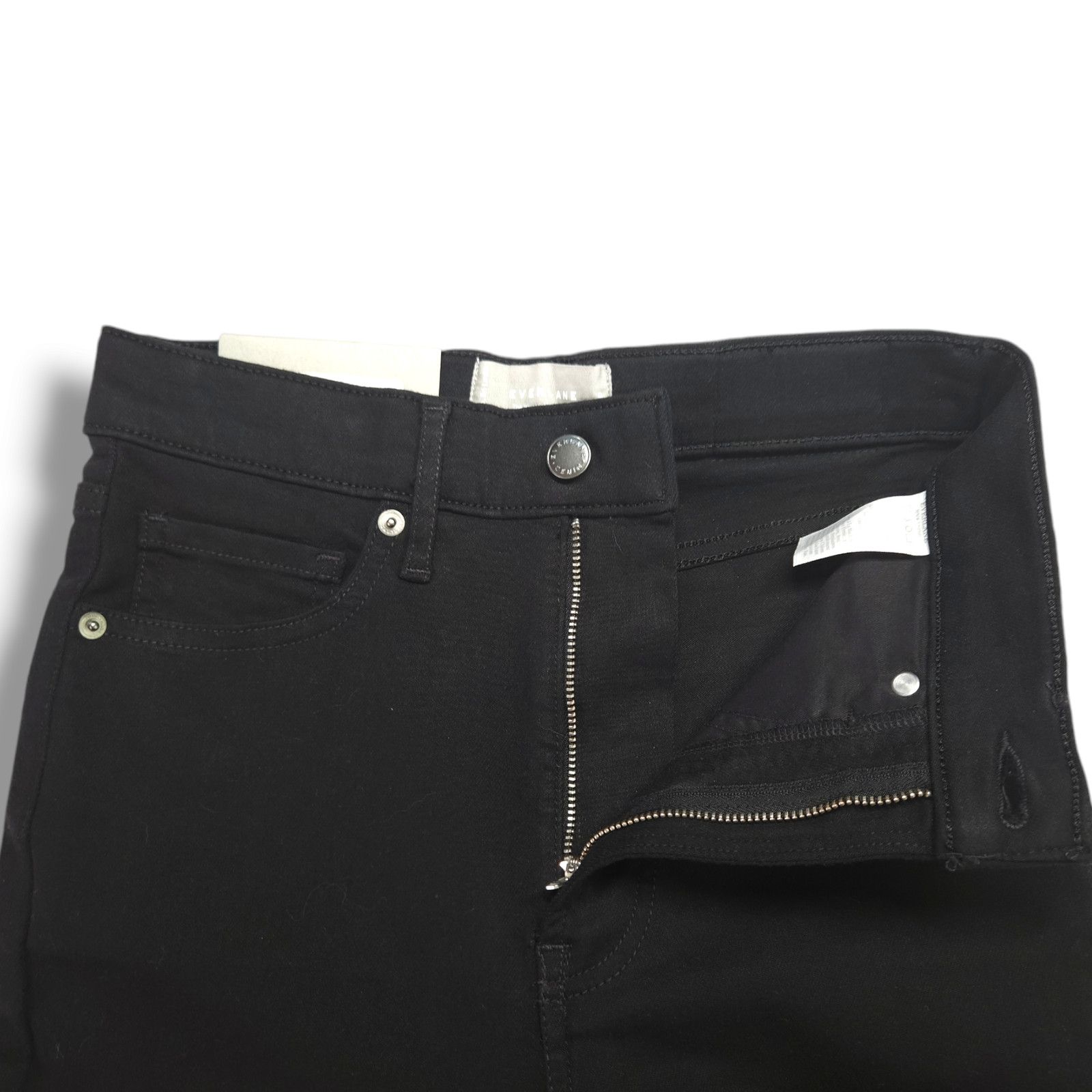 Everlane NWT Everlane Way-High Crop Skinny Jeans Sz. 27x26.50 Black Size 27" / US 4 / IT 40 - 9 Thumbnail
