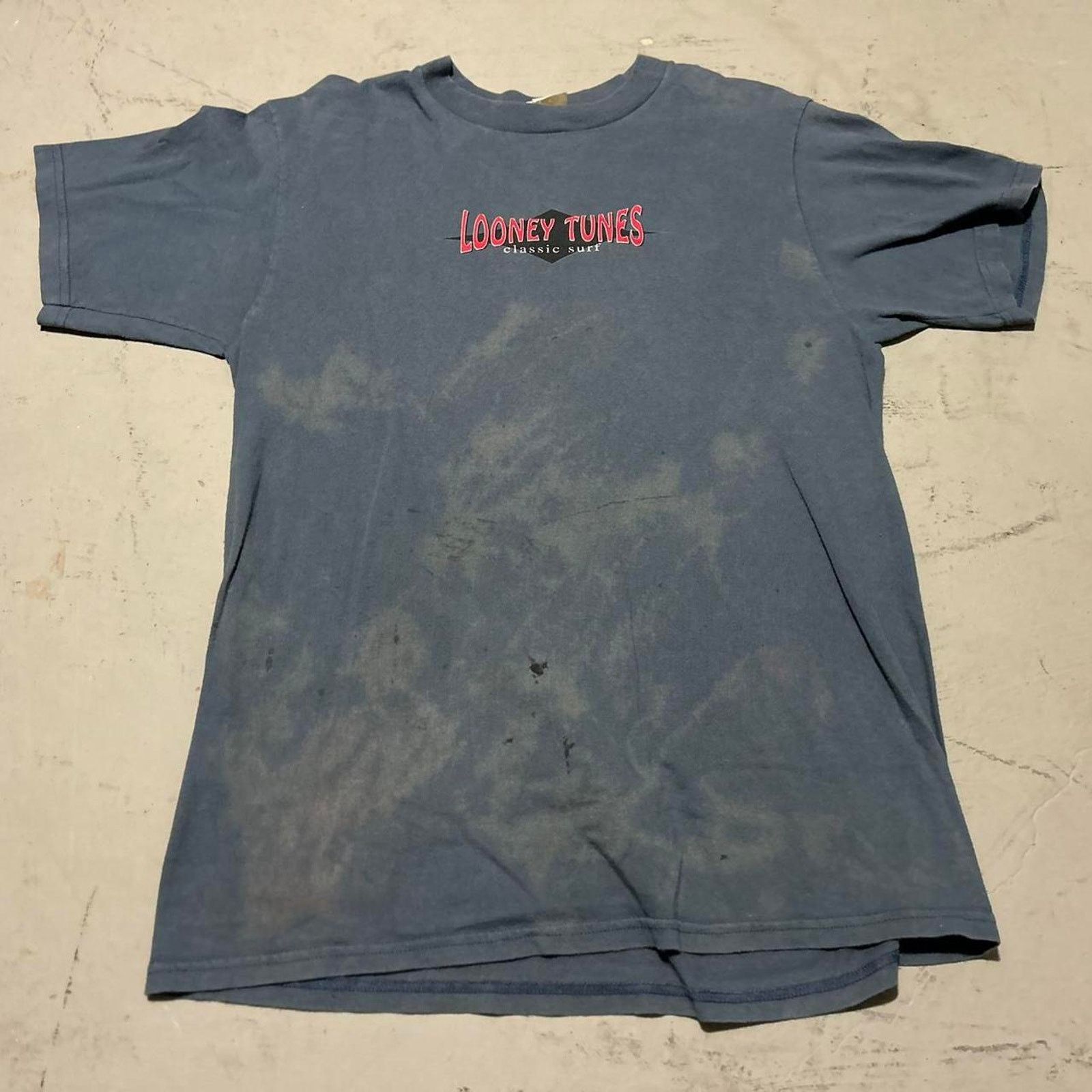 Other Looney Tunes Thrashed Classic Surf Tasmanian Devil T-Shirt Size US L / EU 52-54 / 3 - 5 Thumbnail