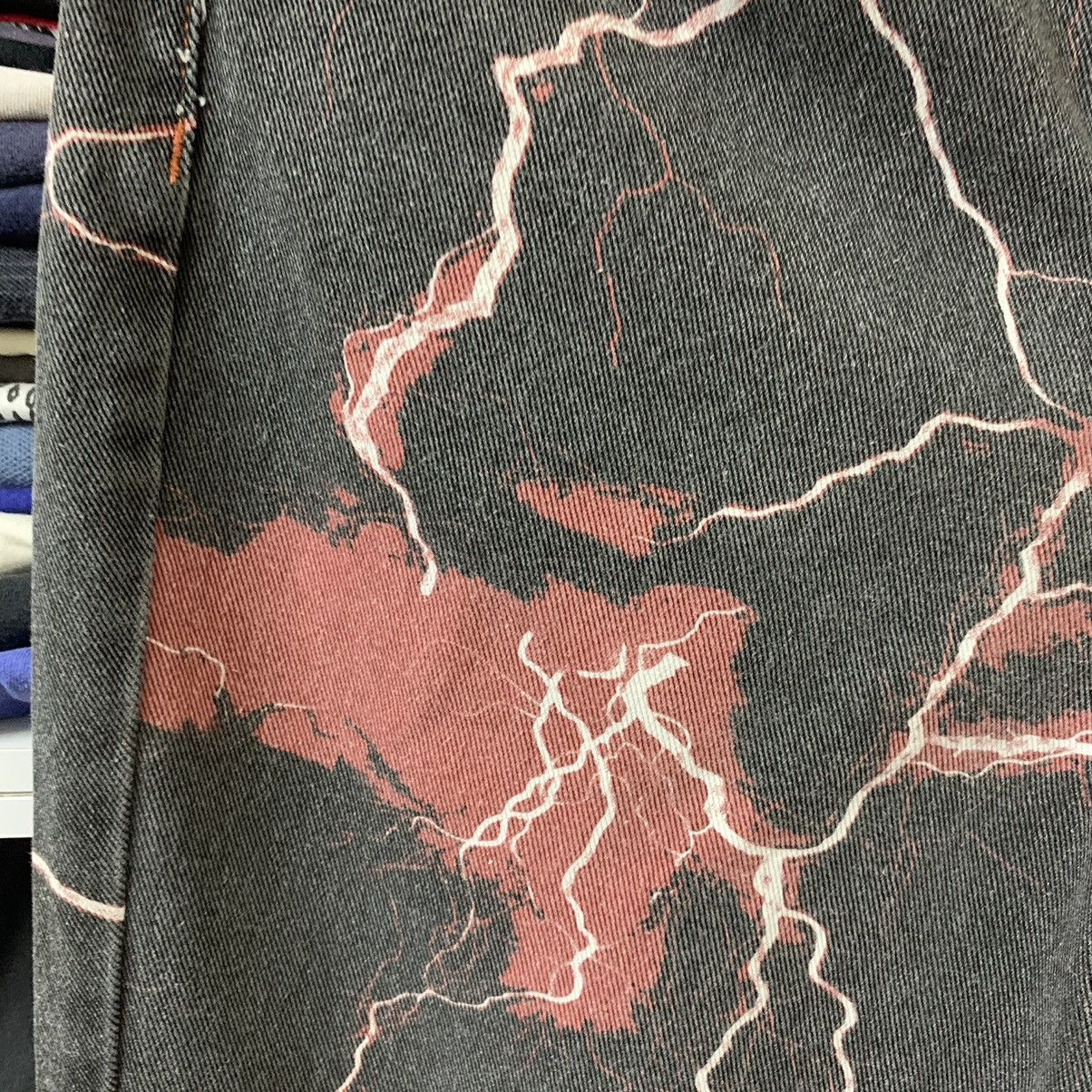 Vintage NO BRAND TEKKEN THUNDERSTORM Size US 30 / EU 46 - 4 Thumbnail