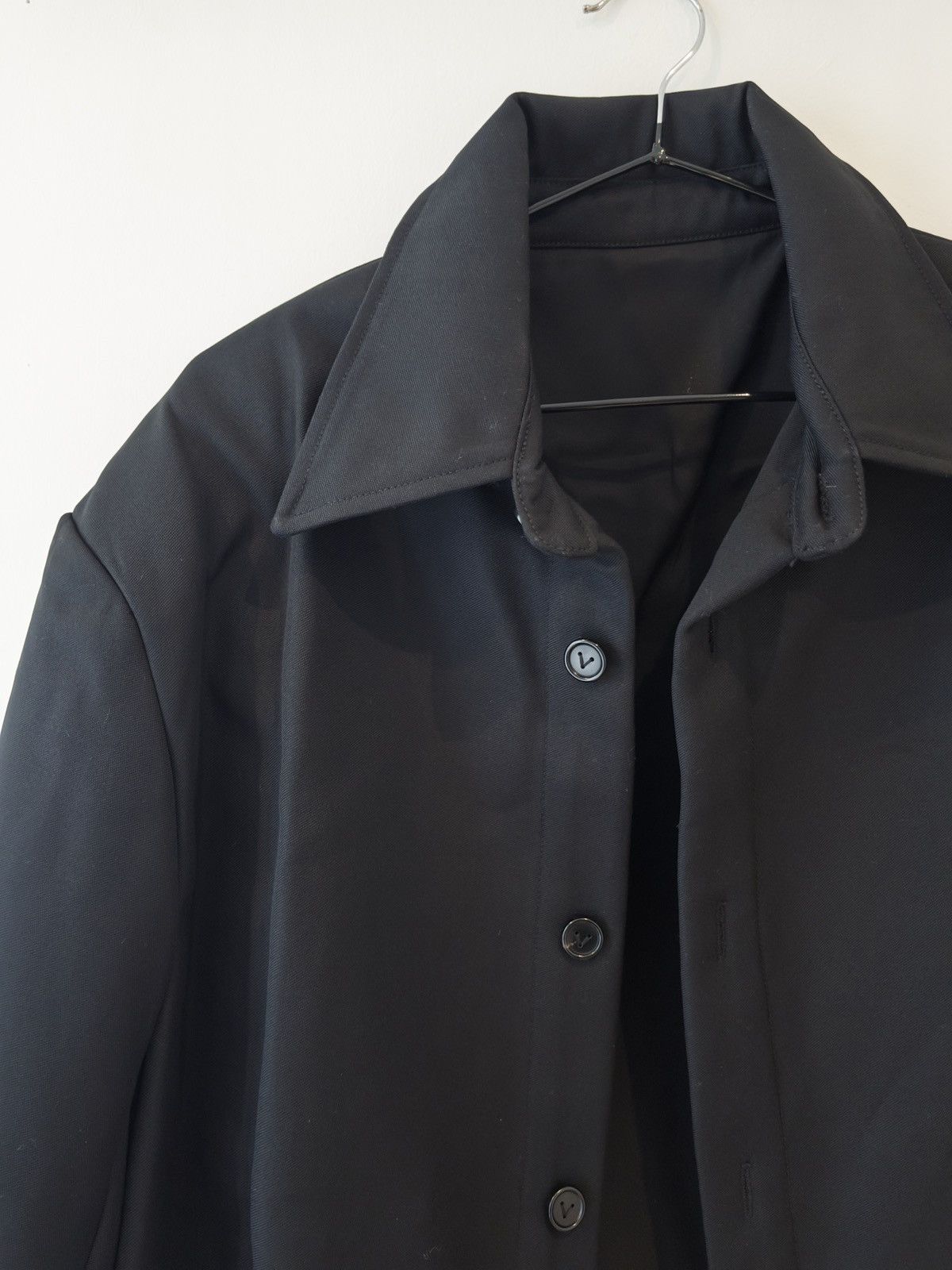 Bottega Veneta Bottega Veneta Wool Jacket Black Size 50R - 3 Thumbnail