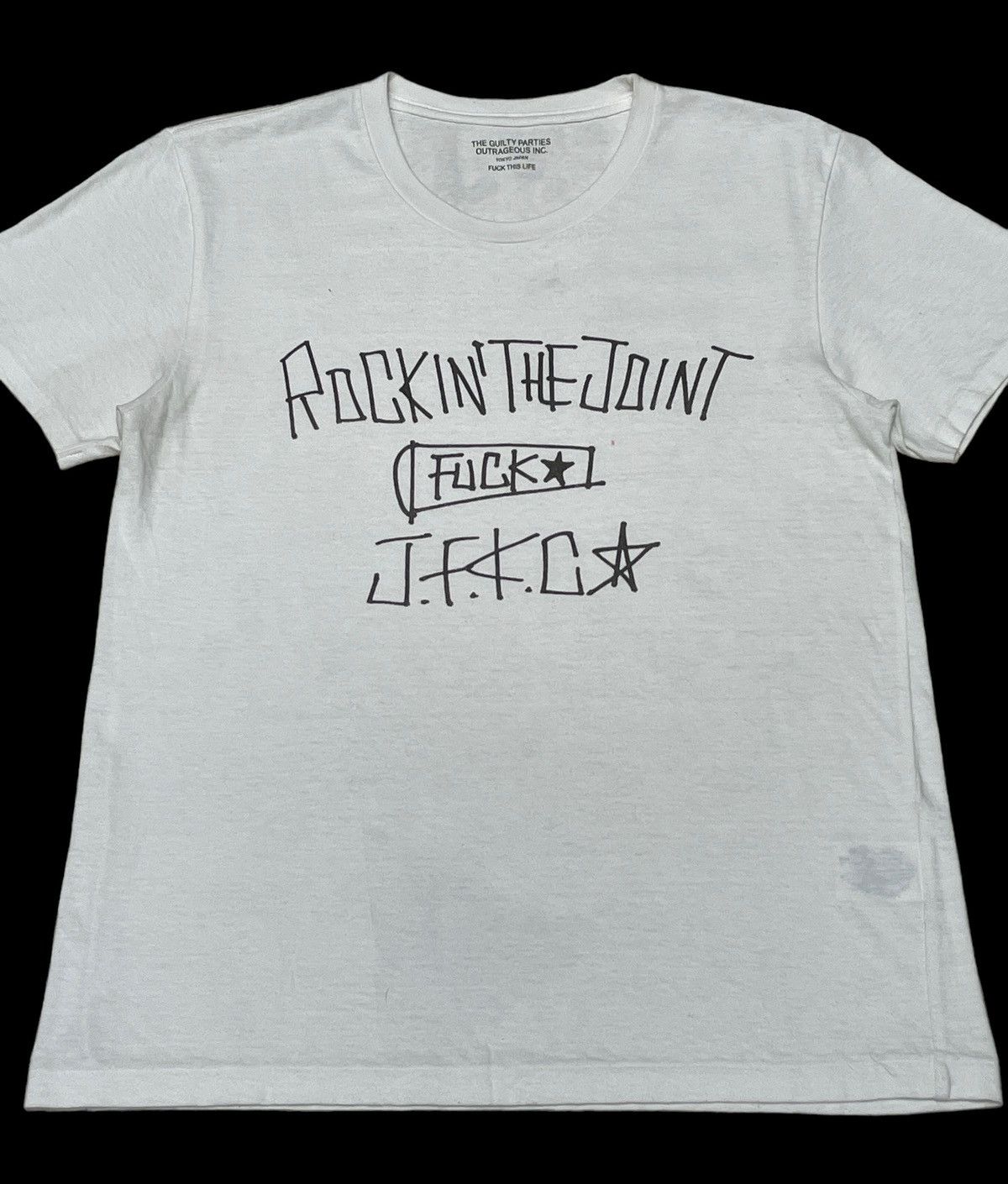Japanese Brand × Vintage × Wacko Maria Vintage Japanese Brand Guilties Party T-Shirt 2000s Size US S / EU 44-46 / 1 - 3 Thumbnail