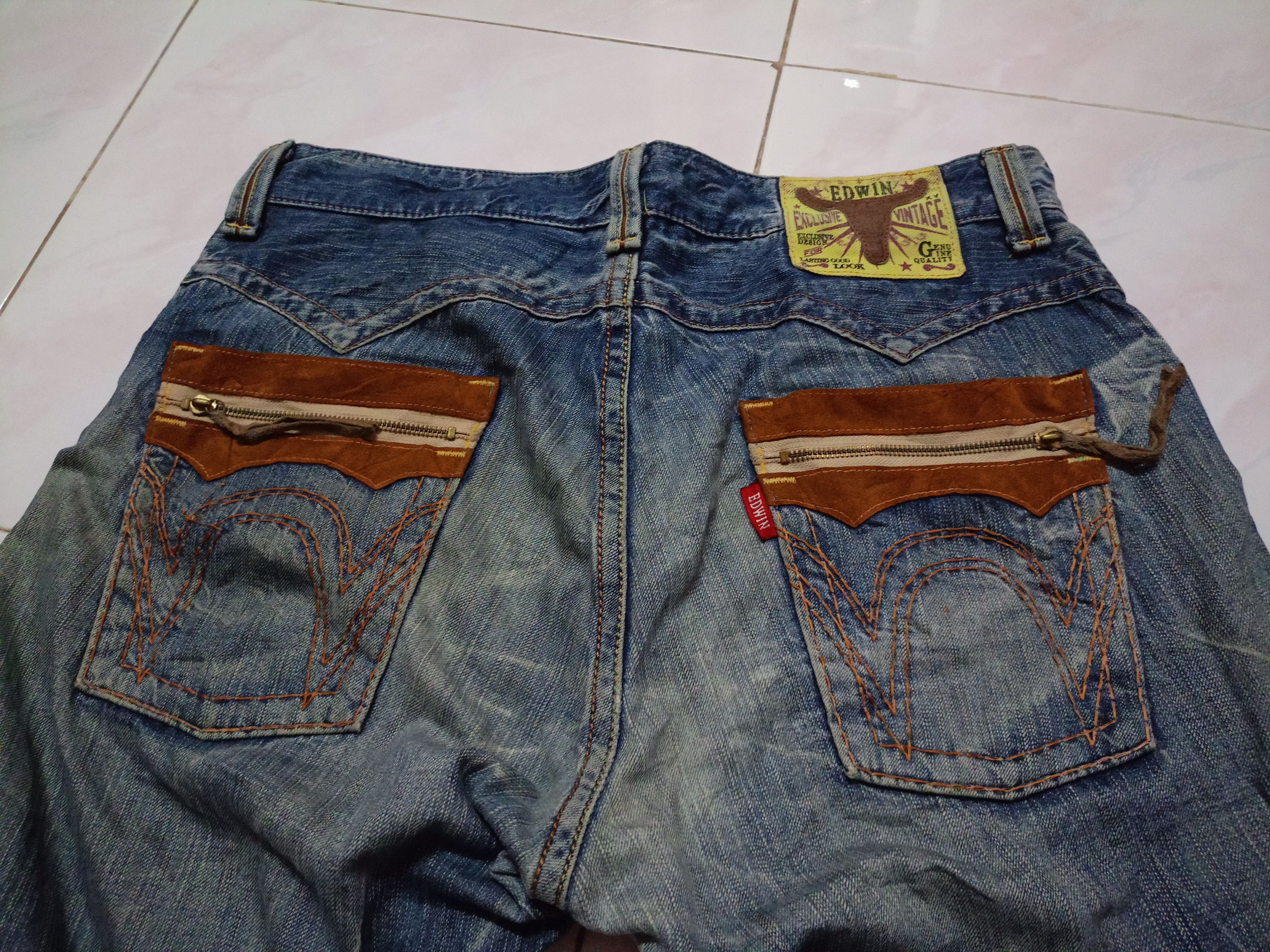 Beauty Beast × Edwin 🔥DISTRESSED X Edwin exclusive vintage🔥 Size US 38 / EU 54 - 9 Thumbnail