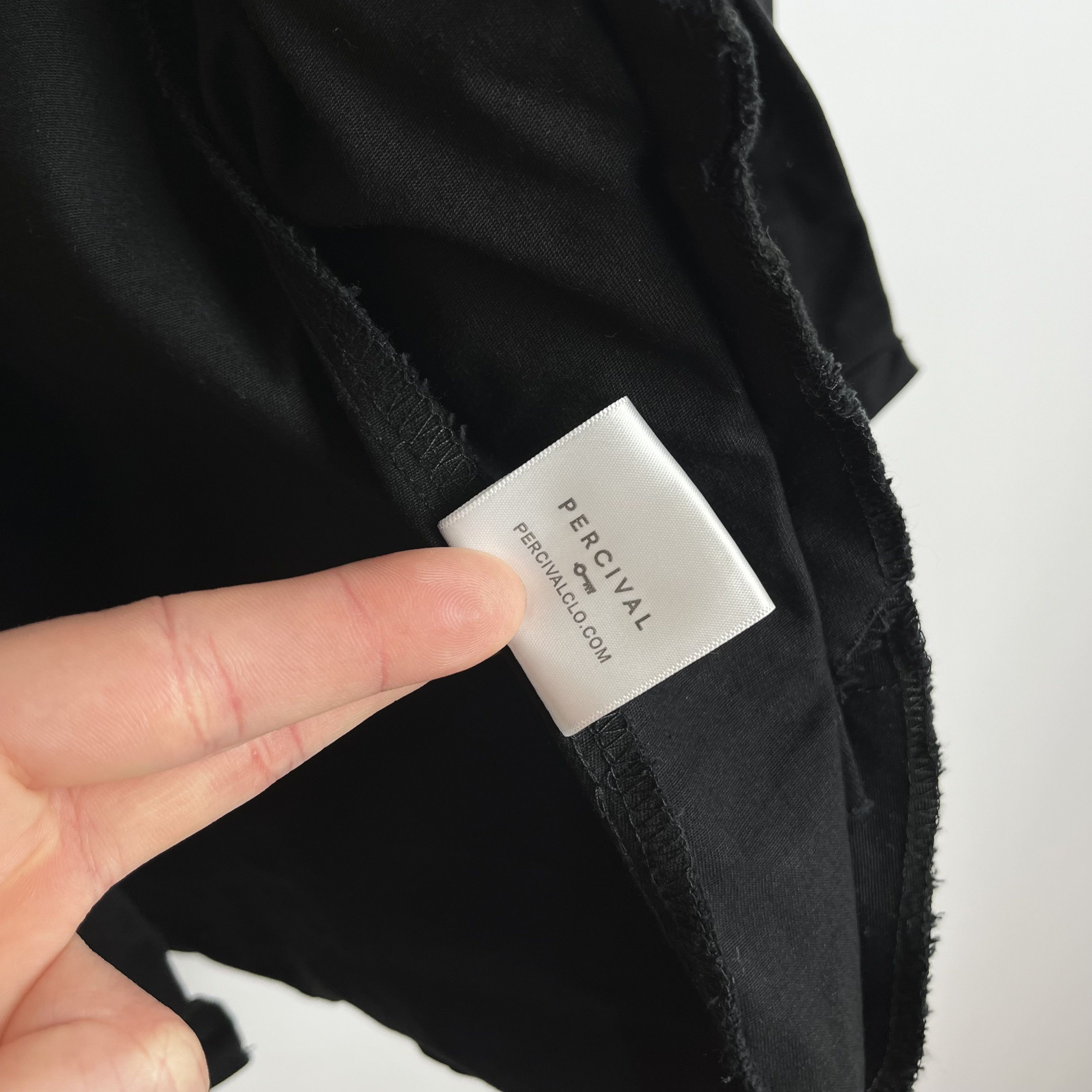 Percival Designer Percival Twill Black Chore Coat Jacket Size US L / EU 52-54 / 3 - 16 Thumbnail