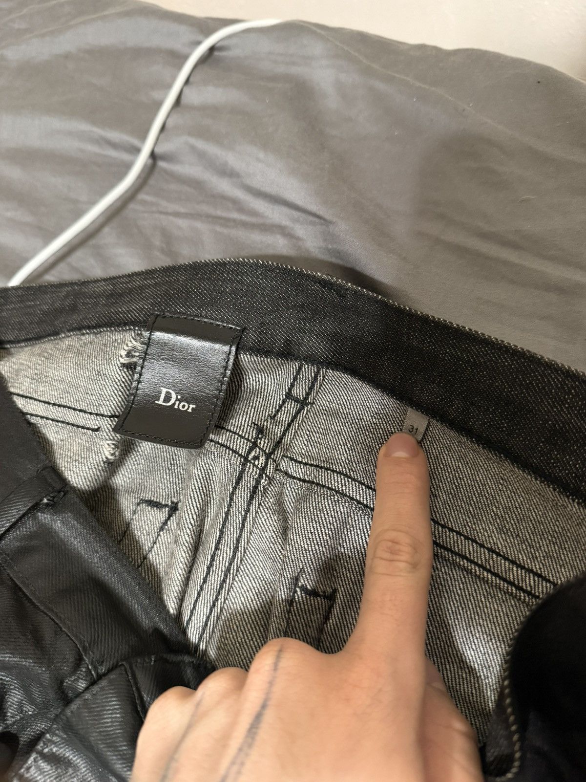 Dior Dior Homme SS04 “Strip” Denim by Hedi Slimane Size US 31 - 6 Thumbnail