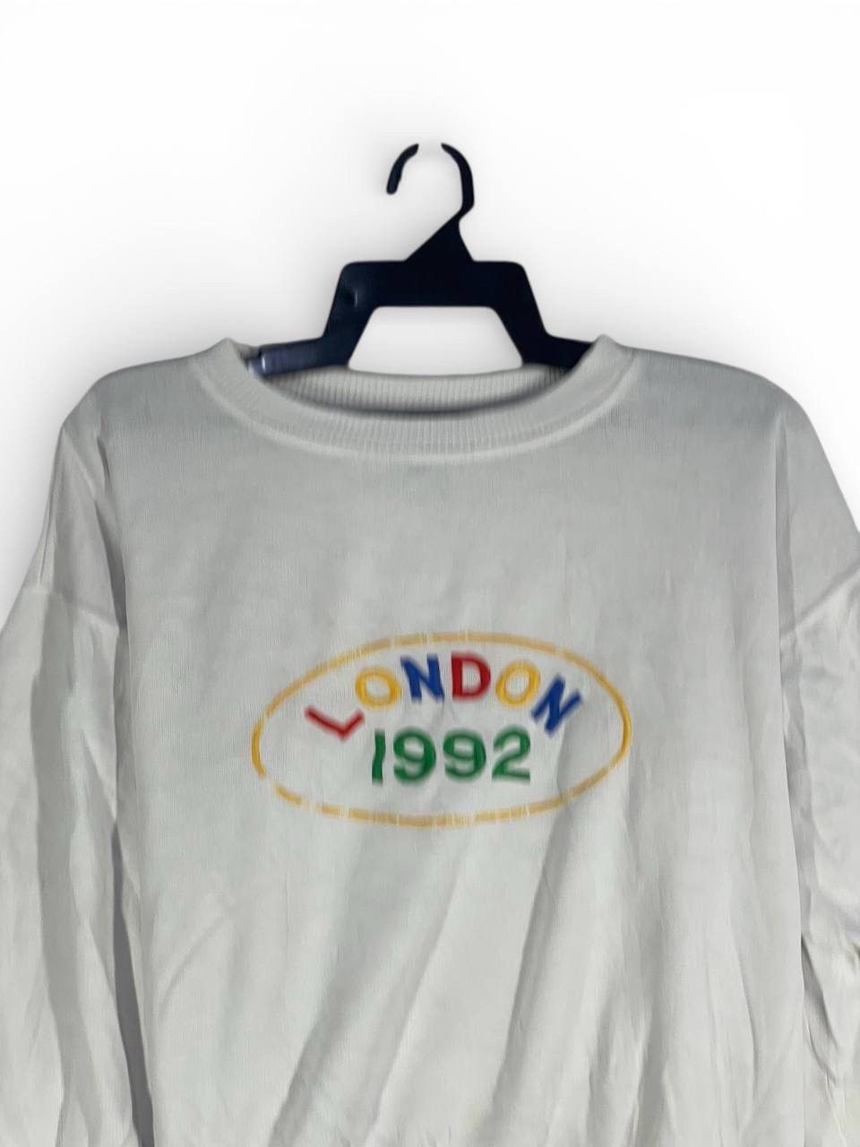 Other Vintage 90s 1992 london sweatshirt jumper size M Size US M / EU 48-50 / 2 - 2 Thumbnail