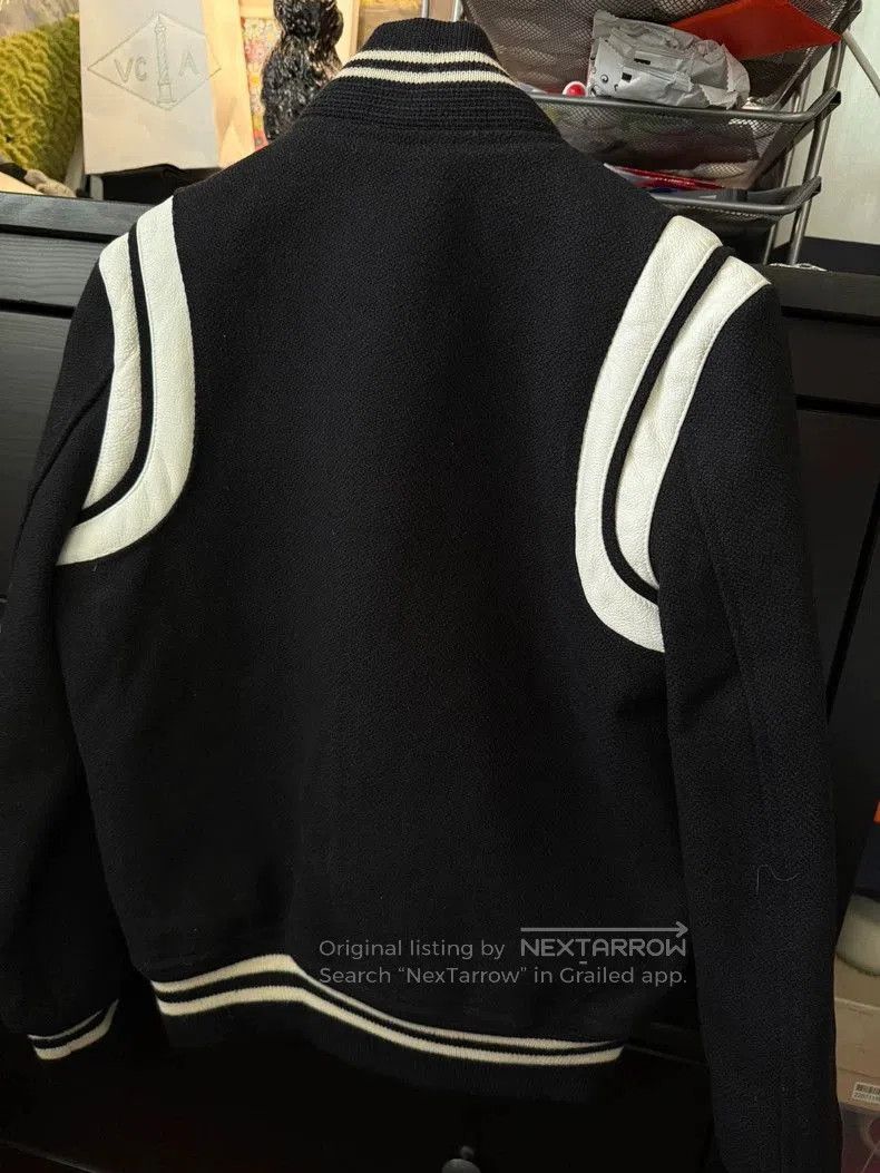 Saint Laurent Paris Saint Laurent Black Baseball Jacket. Size XS / US 0-2 / IT 36-38 - 5 Thumbnail