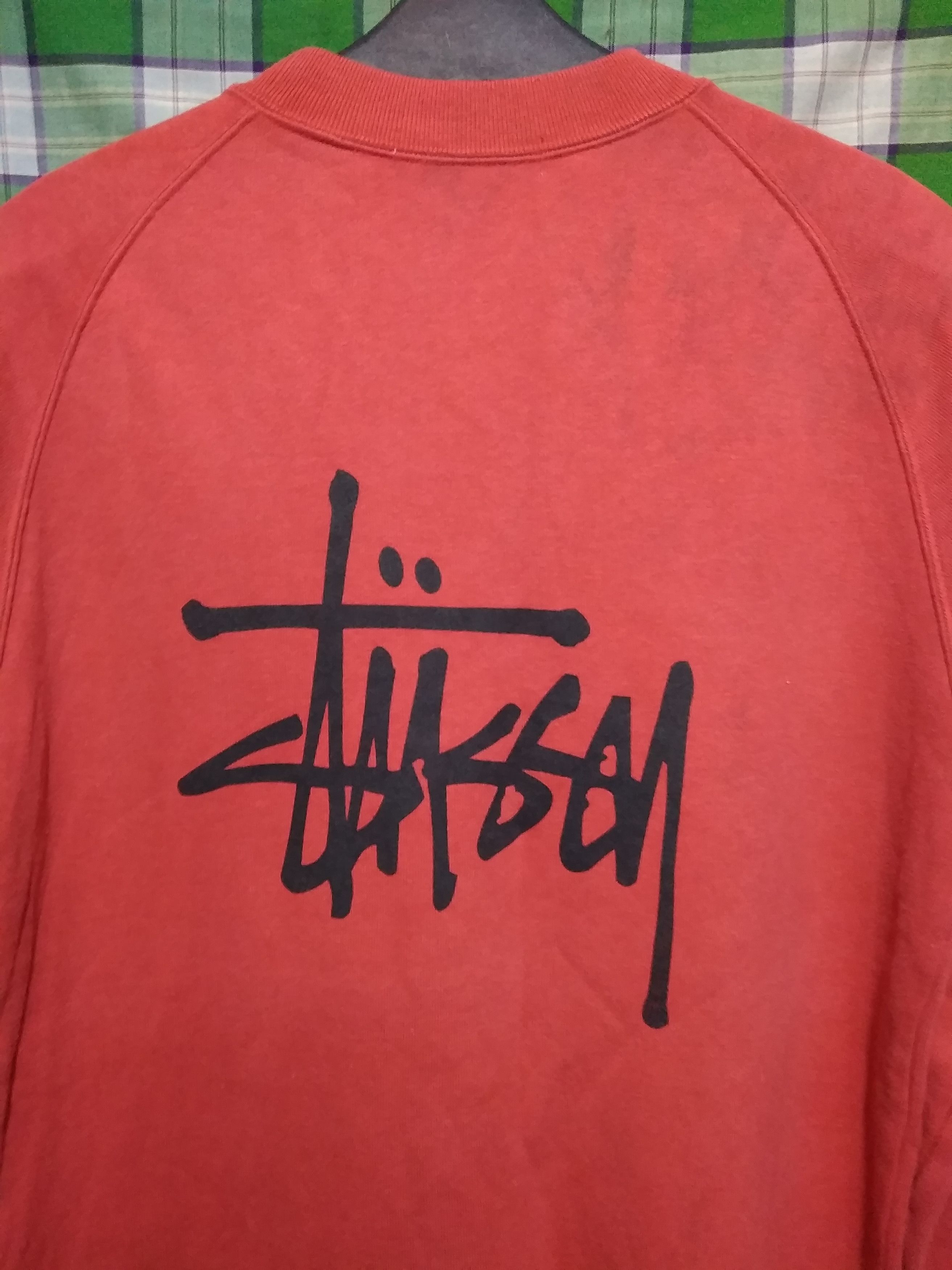 Stussy Vintage Stussy basic sweatshirt crewneck faded Size US S / EU 44-46 / 1 - 2 Thumbnail
