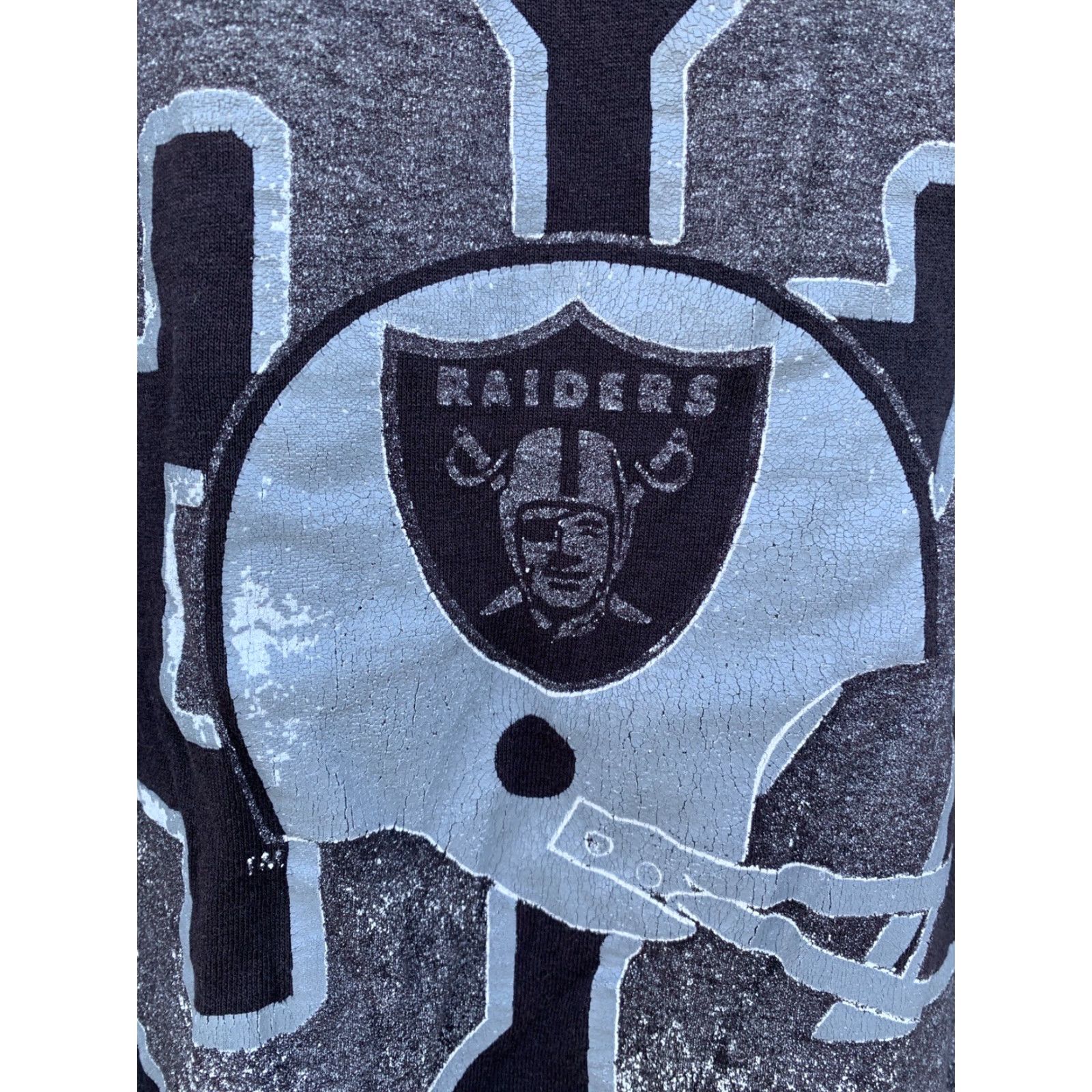 Champion VINTAGE Champion Jersey T-Shirt Raiders 32 Jersey Style Graphic Tee L Black Men Adult Large Sports Size US L / EU 52-54 / 3 - 5 Thumbnail