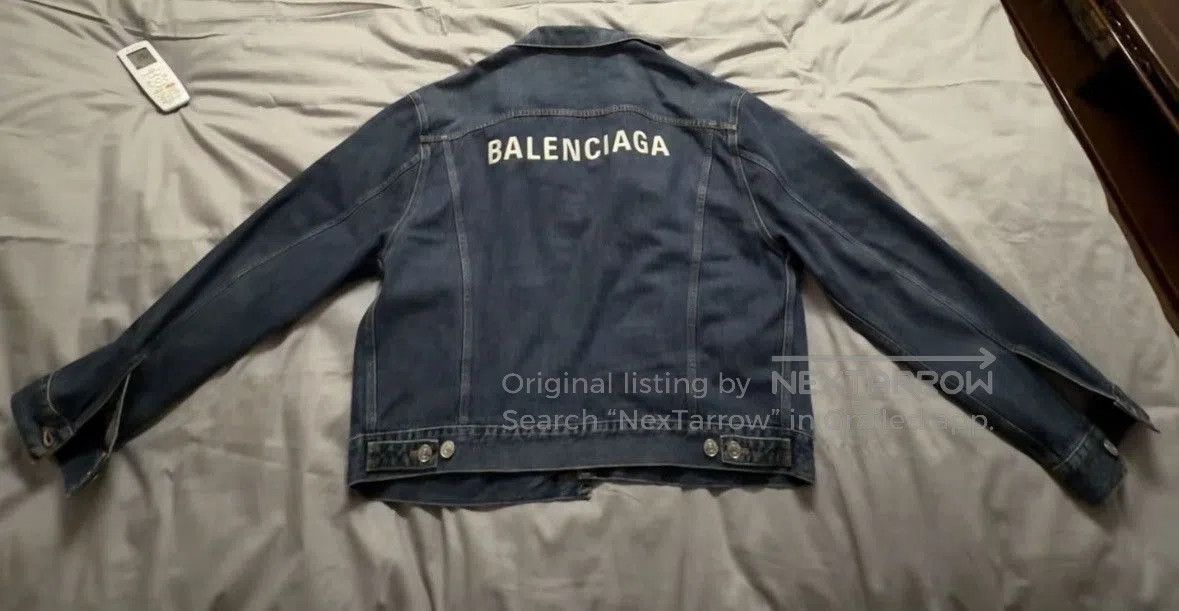 Balenciaga Balenciaga denim jacket wxx. Size US M / EU 48-50 / 2 - 2 Thumbnail