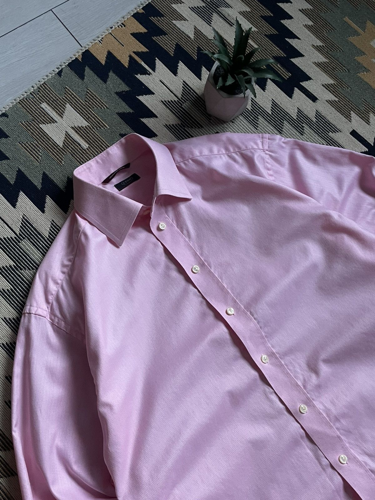 Eton Eton Wrinklefree Cotton Button Up Shirt Size US XL / EU 56 / 4 - 4 Thumbnail