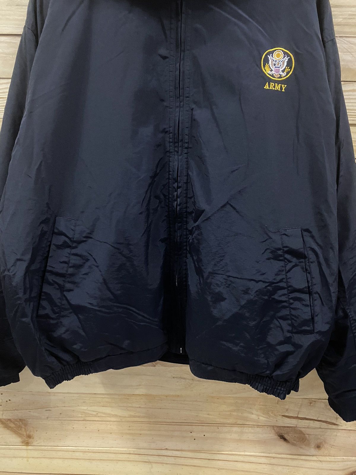Army Of Me × Gear for Sports Vintage ARMY windbreaker jacket Size US XXL / EU 58 / 5 - 3 Thumbnail