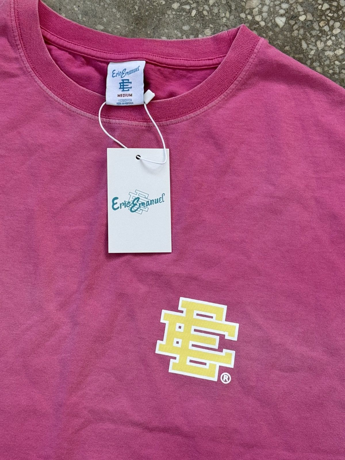 Eric Emanuel PINK CUT OFF TEE DSWT SZ MEDIUM Size US M / EU 48-50 / 2 - 4 Thumbnail