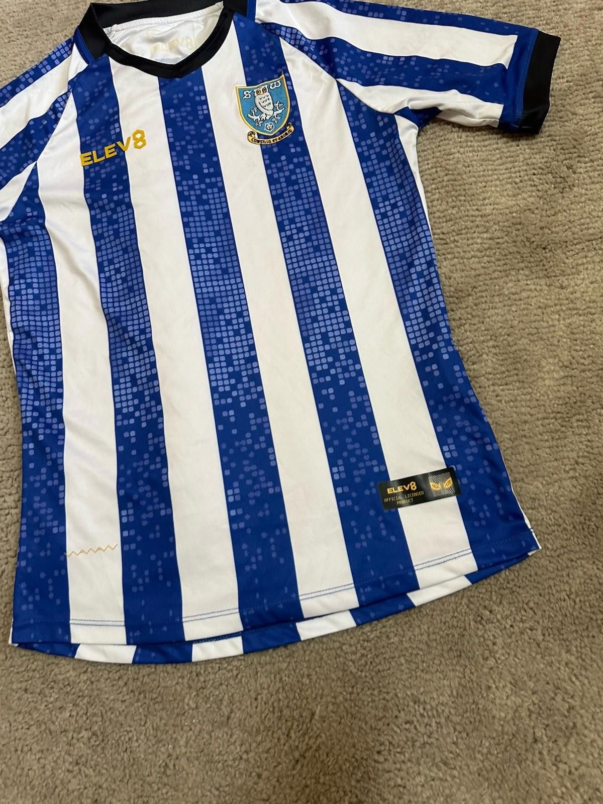 Other 2019-20 Sheffield Wednesday Hom Football Shirt Soccer Jersey Size US S / EU 44-46 / 1 - 2 Thumbnail
