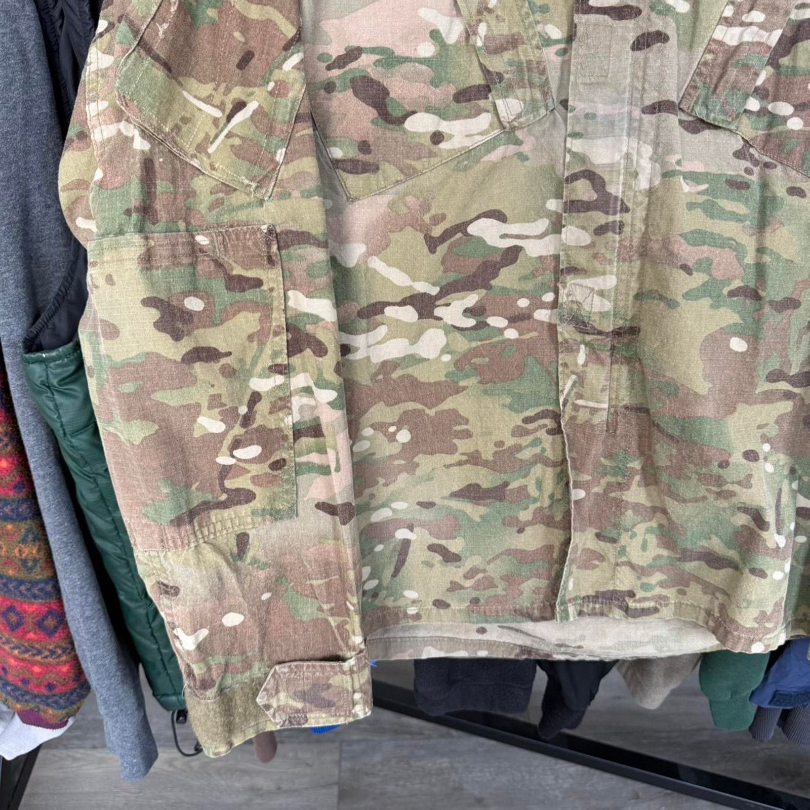 Other Vintage Y2K Military Light Camo Jacket Size US L / EU 52-54 / 3 - 4 Thumbnail