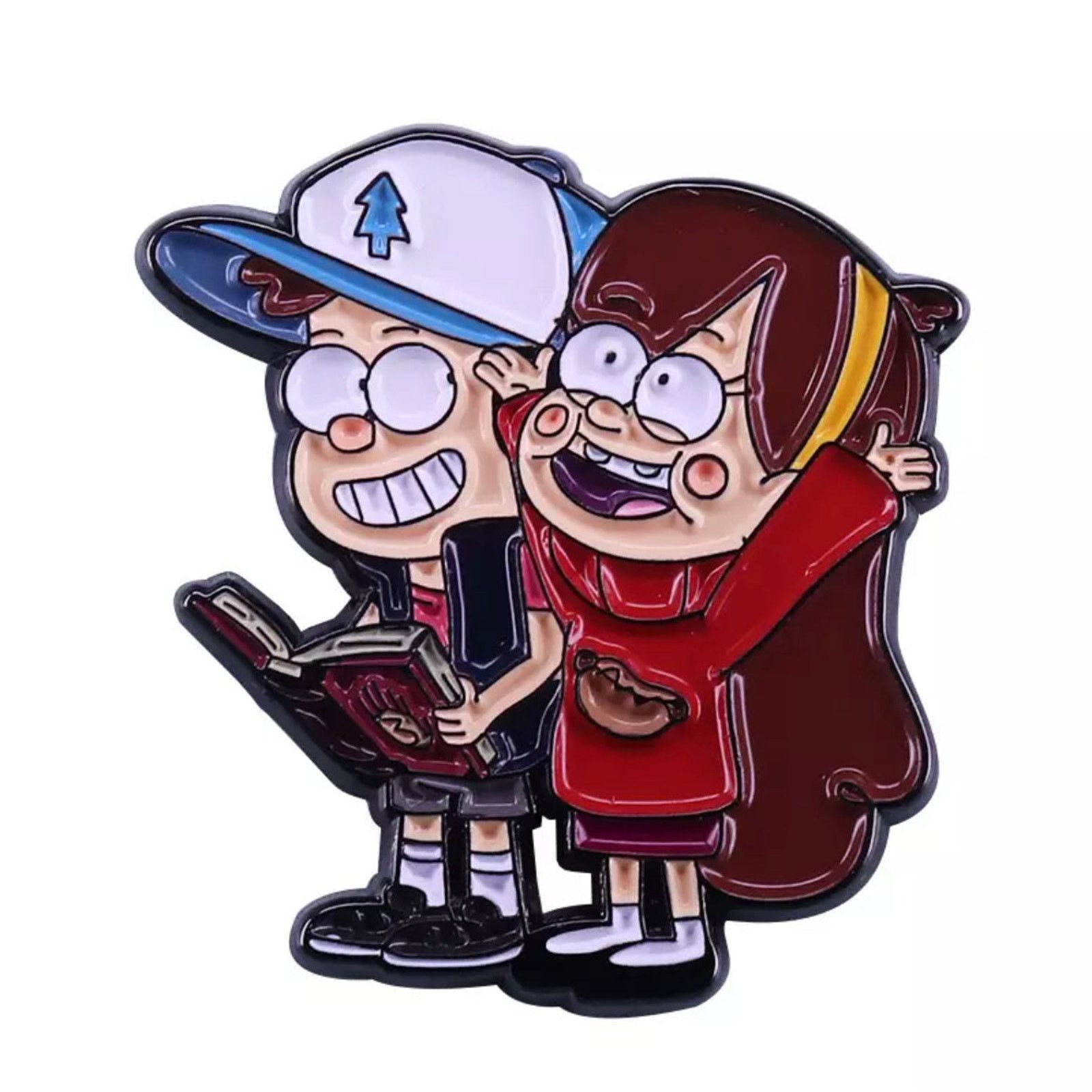 Enamel × Pins × State Street Gravity Falls Dipper and Mabel Enamel Pins ...