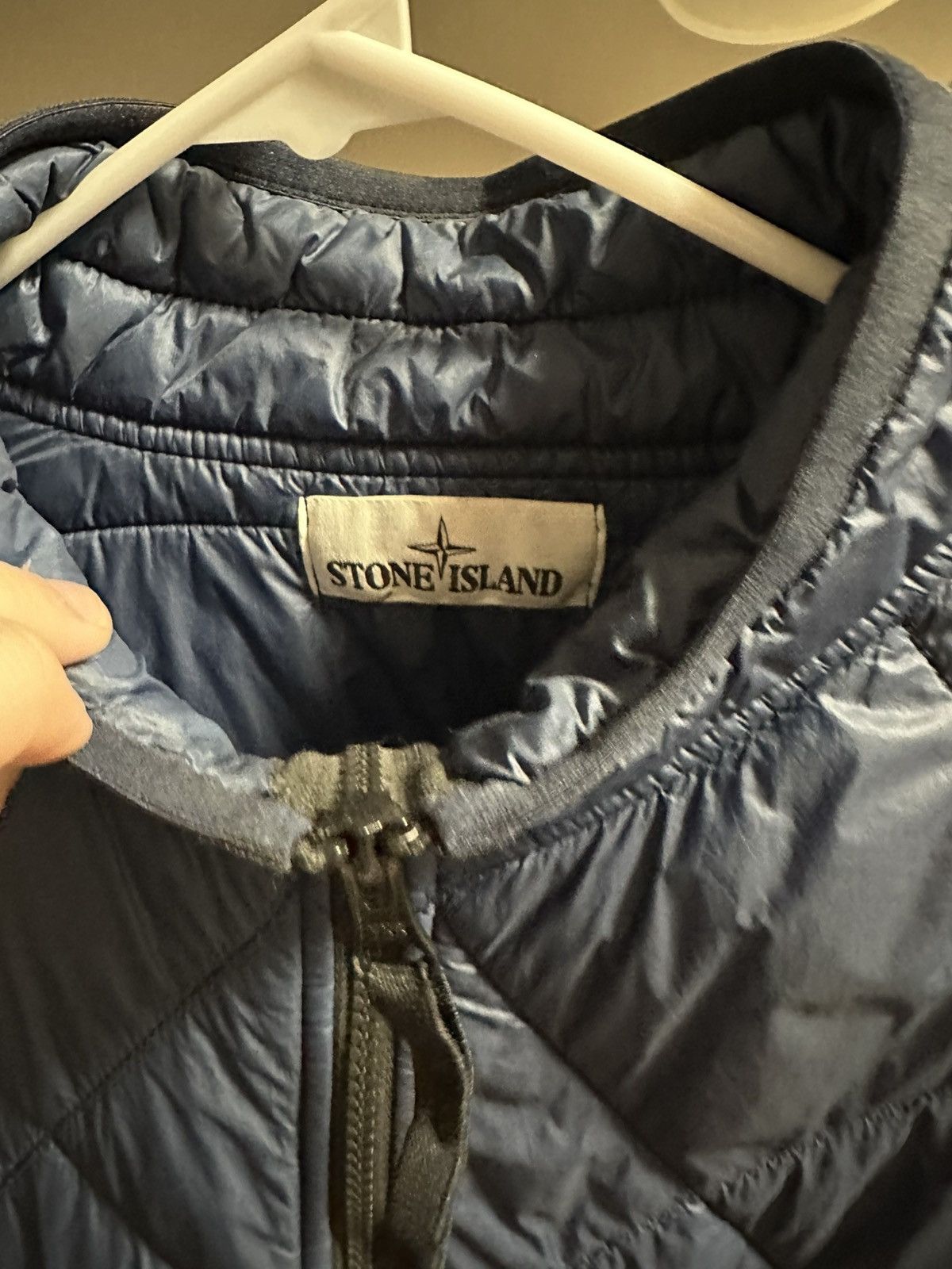 Stone Island Garment Dyed Quilted Micro parka Stone Island blue xl Size US XL / EU 56 / 4 - 3 Thumbnail