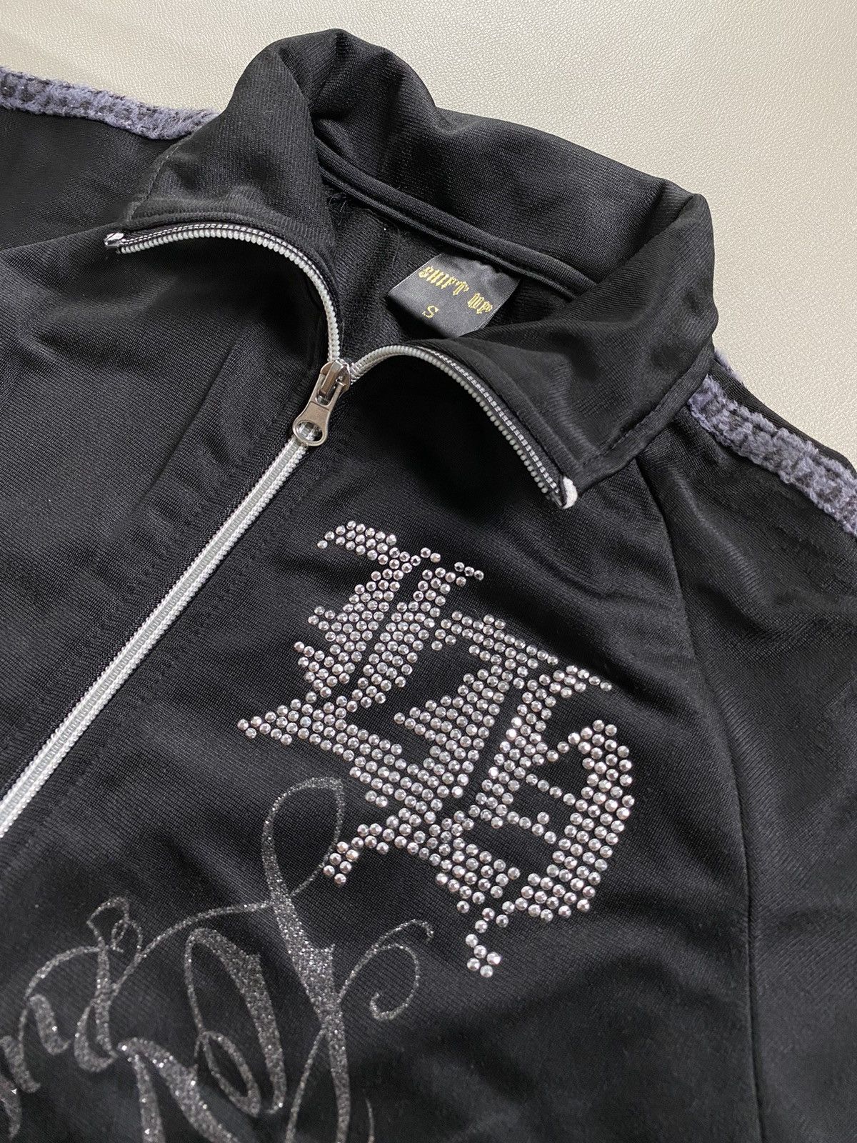 If Six Was Nine × Japanese Brand × Le Grande Bleu (L.G.B.) Shift Up Poem Glitter Jacket Size US S / EU 44-46 / 1 - 6 Thumbnail
