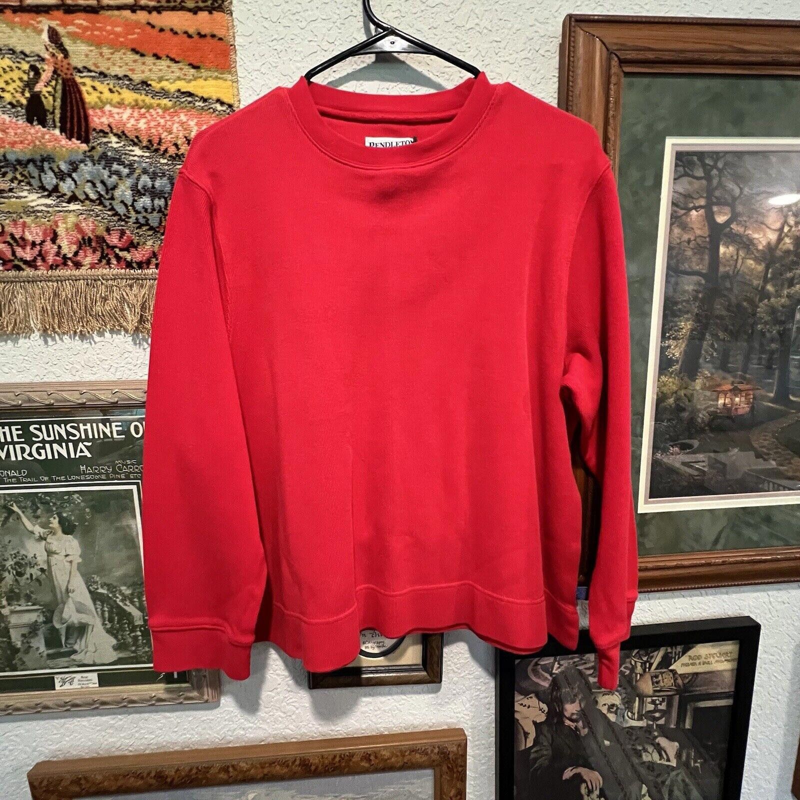 Pendleton Vintage 90’s Knit Pendleton Red Sweater Size Medium Size M / US 6-8 / IT 42-44 - 2 Thumbnail