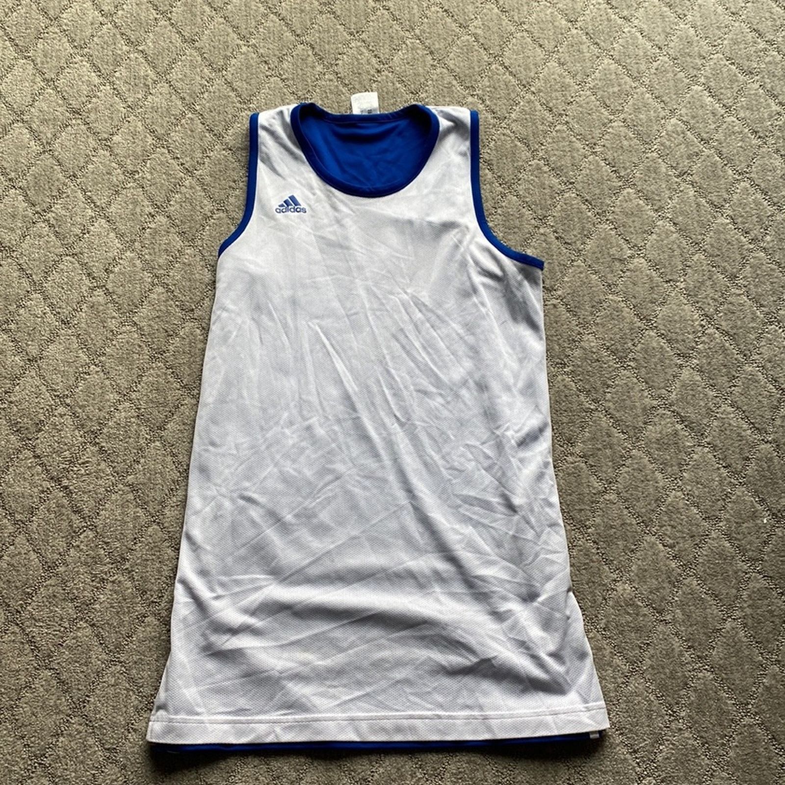 Adidas Adidas reversible Reno blue basketball Jersey Size US M / EU 48-50 / 2 - 6 Thumbnail