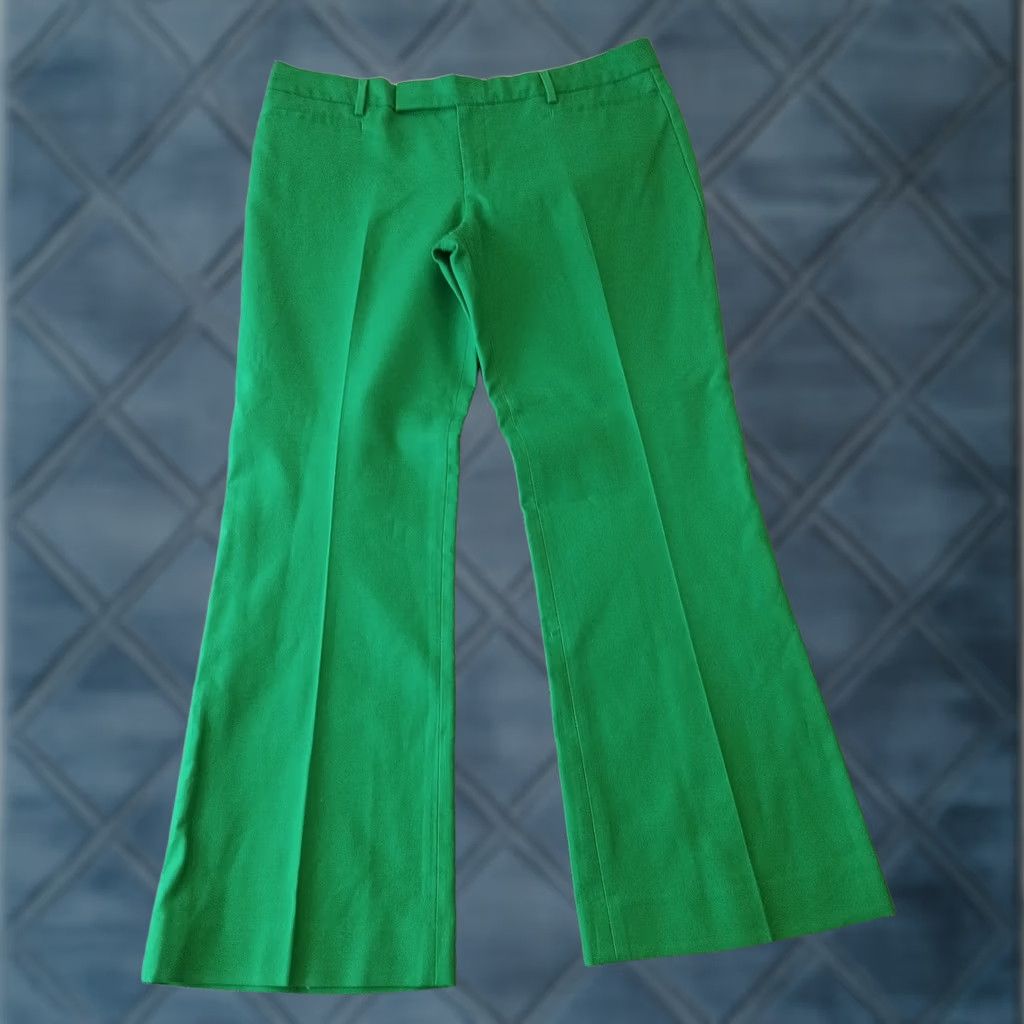Gap Gap Womens Pants Green Size 12 Mid Rise Chino Cotton Boot 36x29 Size 34" / US 12 / IT 48 - 1 Thumbnail