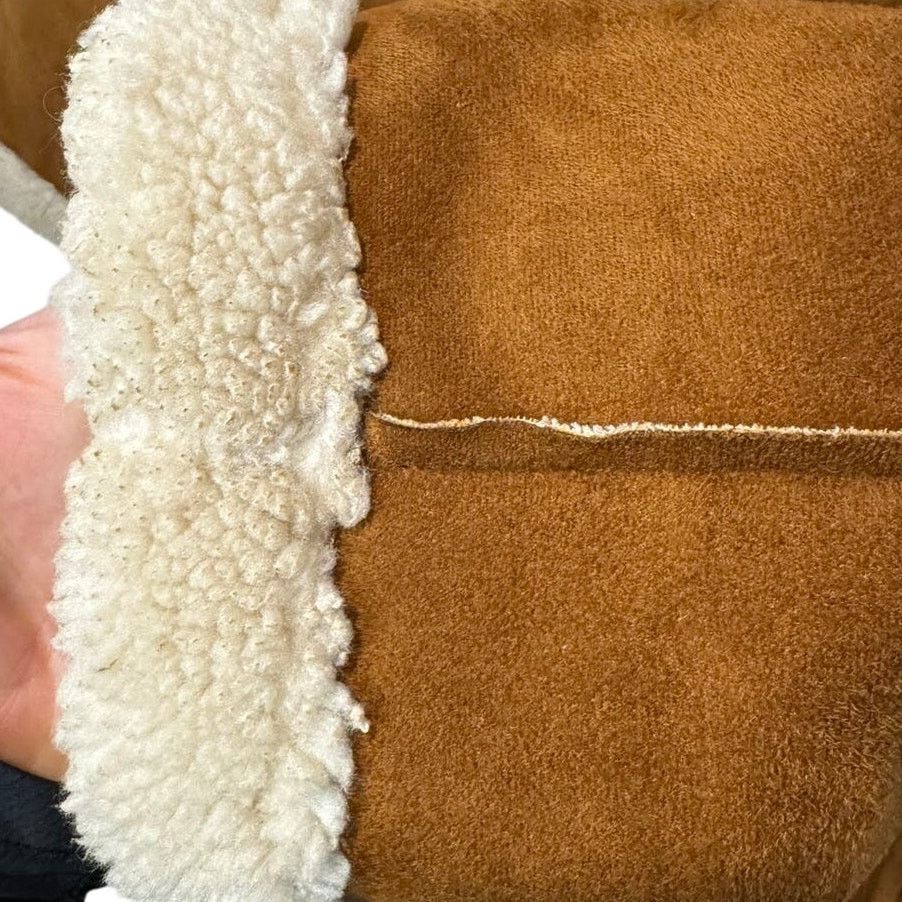 Velvet Velvet by Graham & Spencer Kailani Faux Suede Sherpa Coat Size XS / US 0-2 / IT 36-38 - 4 Thumbnail