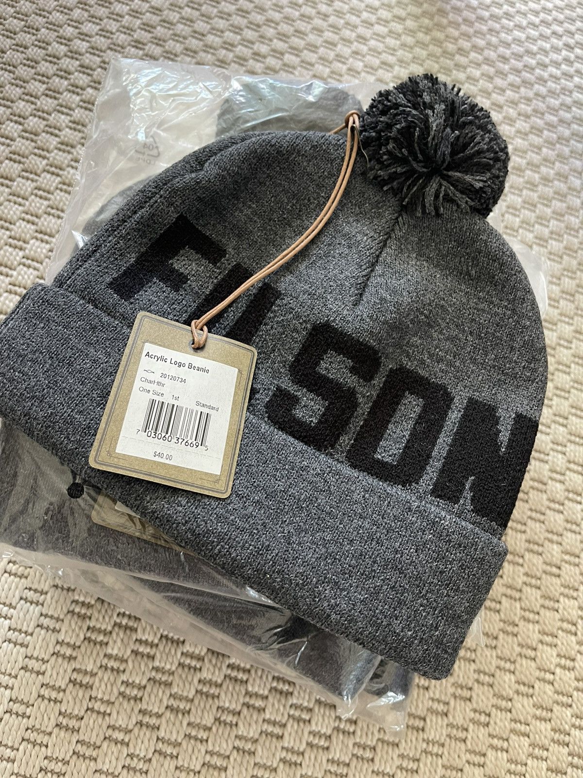 Filson Filson men’s logo beanies Grey one size NWT Size ONE SIZE - 7 Thumbnail