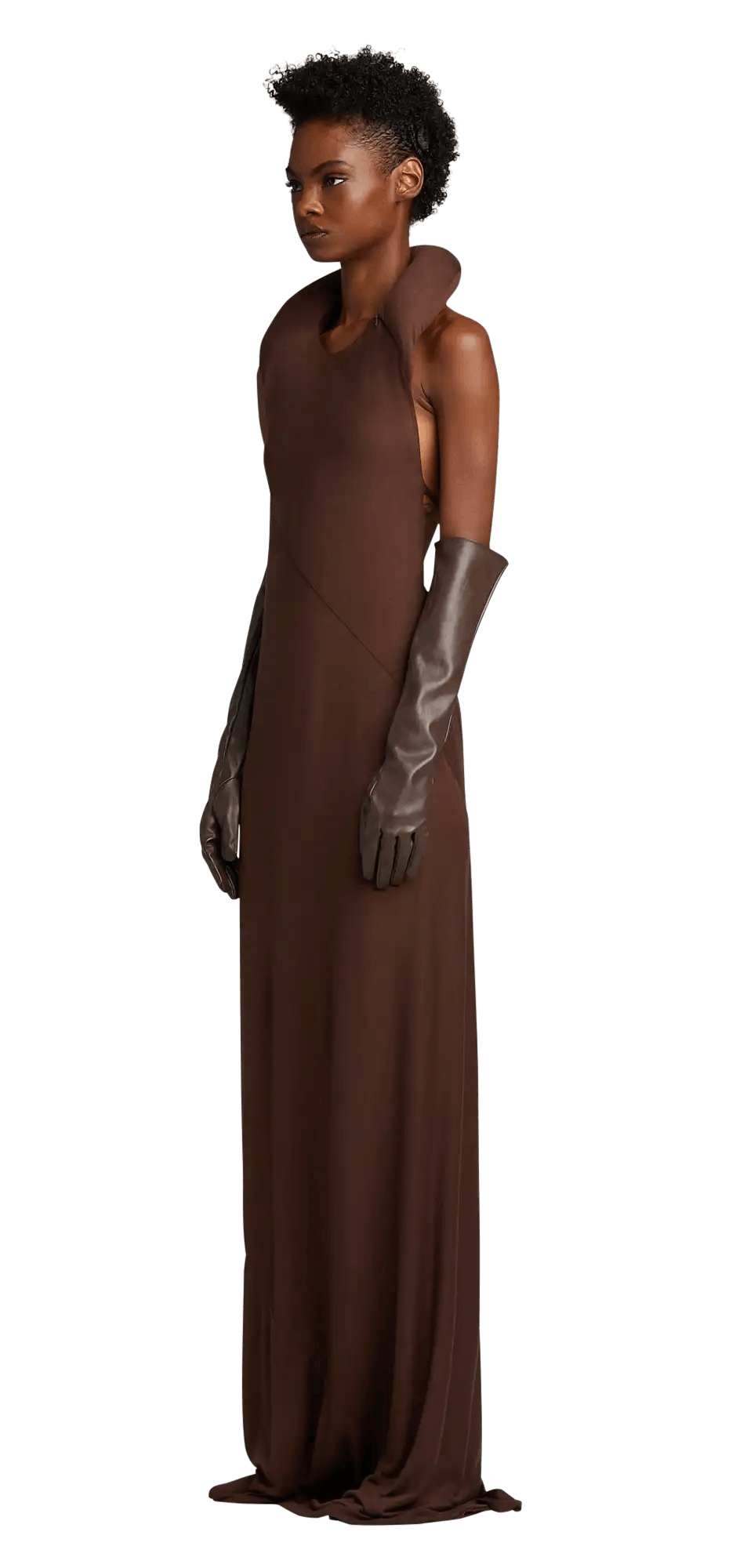 Entire Studios o1mle0325 Pillow Dress Umber in Brown Size S / US 4 / IT 40 - 9 Thumbnail