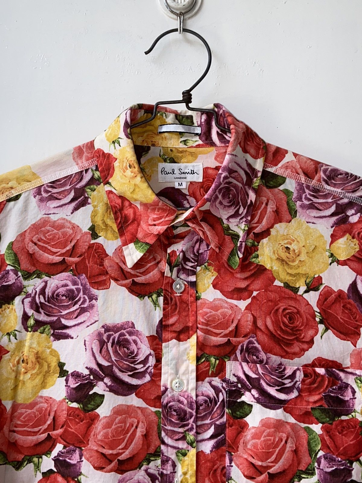 Paul Smith PAUL SMITH Motive Flower Shirt Size US S / EU 44-46 / 1 - 4 Thumbnail