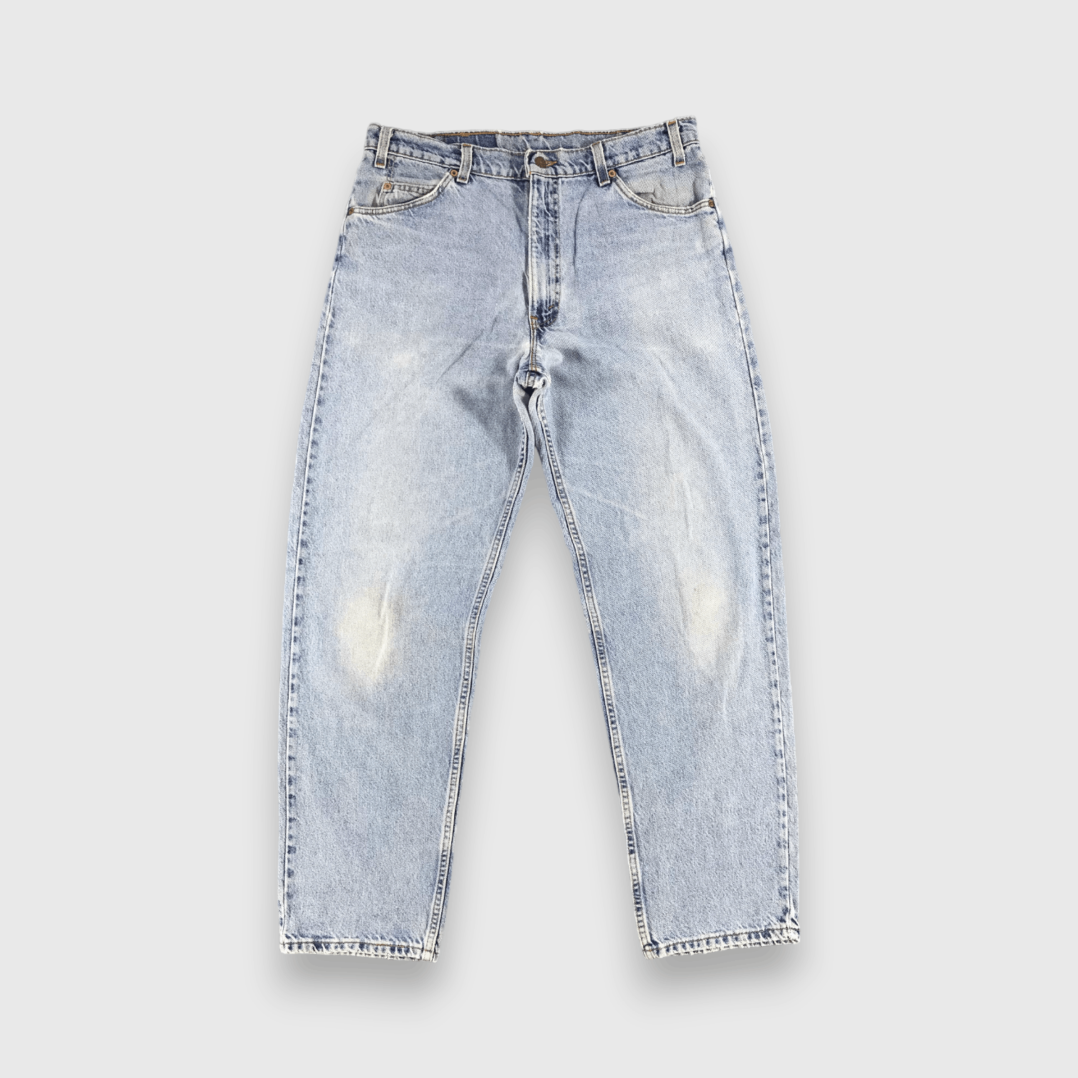 Levi's Vintage 90s Light Wash Levis Jeans-J1233 Size US 35 - 1 Thumbnail
