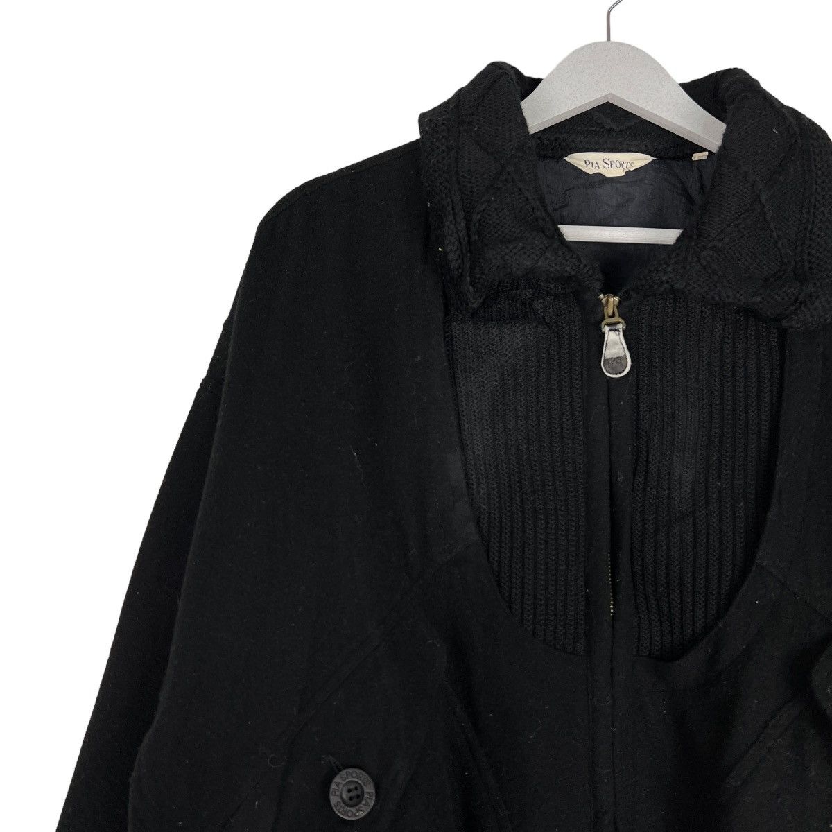 Issey Miyake 🔥 ARCHIVES PIA SPORTS WOOL BOMBER JACKET Size US M / EU 48-50 / 2 - 7 Thumbnail