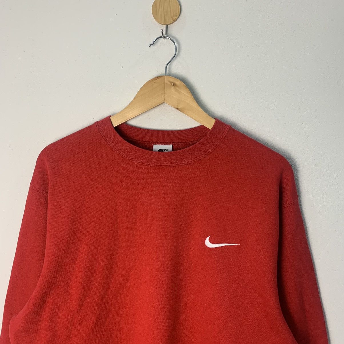 Other VINTAGE NIKE SWEATSHIRT CENTER LOGO SWOOSH 90s Size US L / EU 52-54 / 3 - 8 Thumbnail