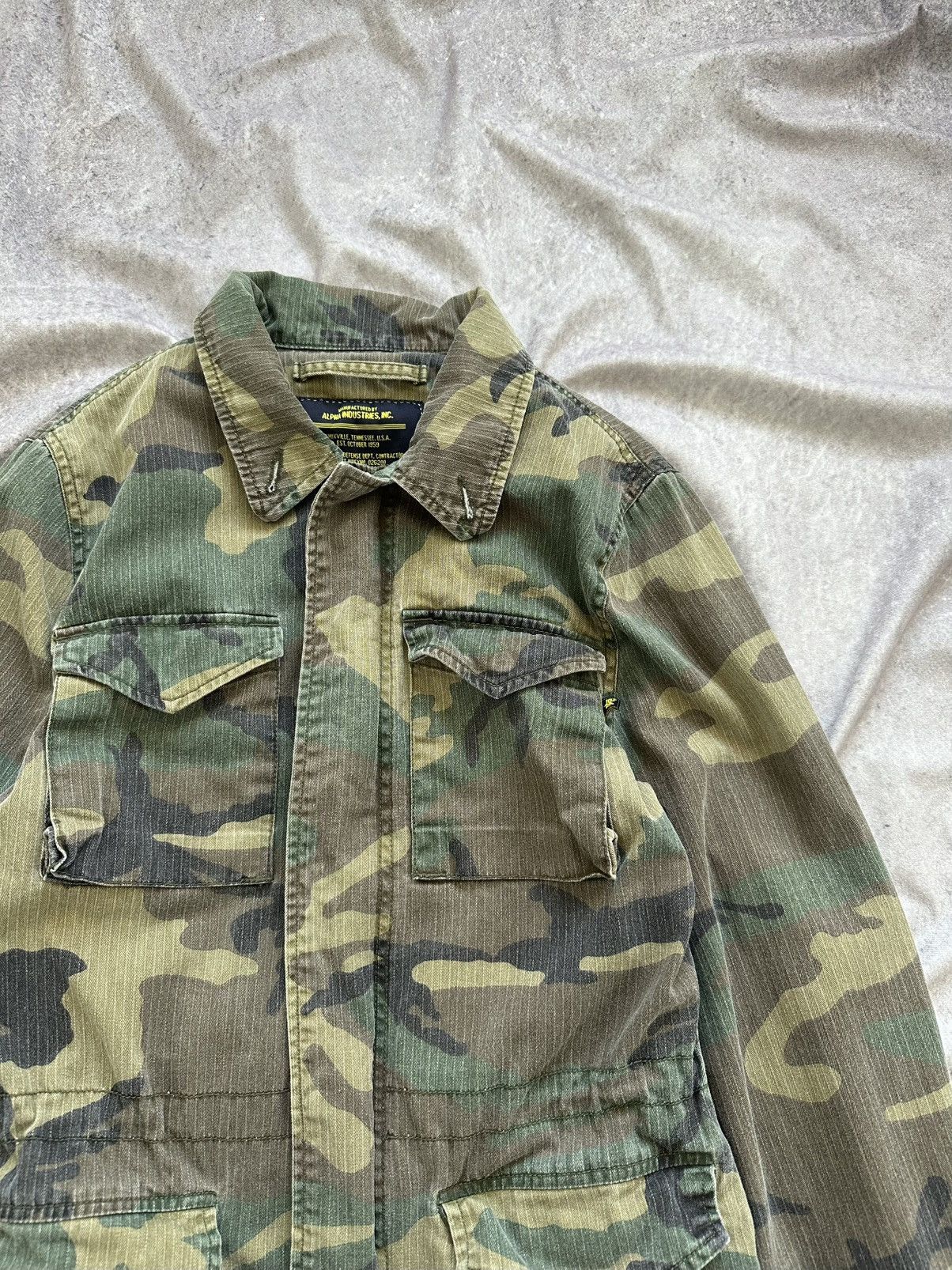 Alpha Industries Alfa Industries World Tour Dragon Camo Jacket Size US S / EU 44-46 / 1 - 6 Thumbnail