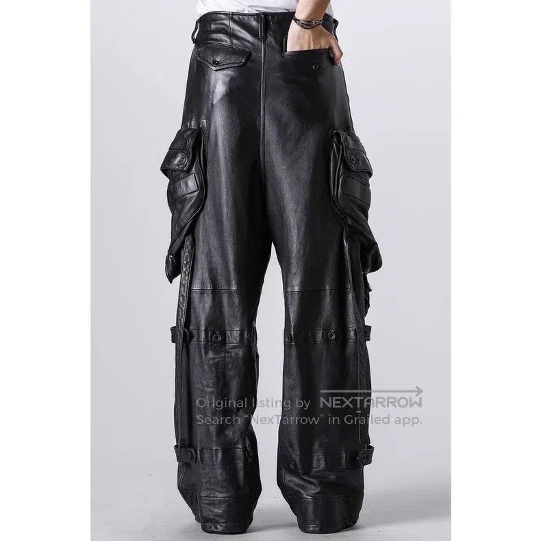 Julius Julius size:3 Leather Pants Size 22" - 3 Thumbnail