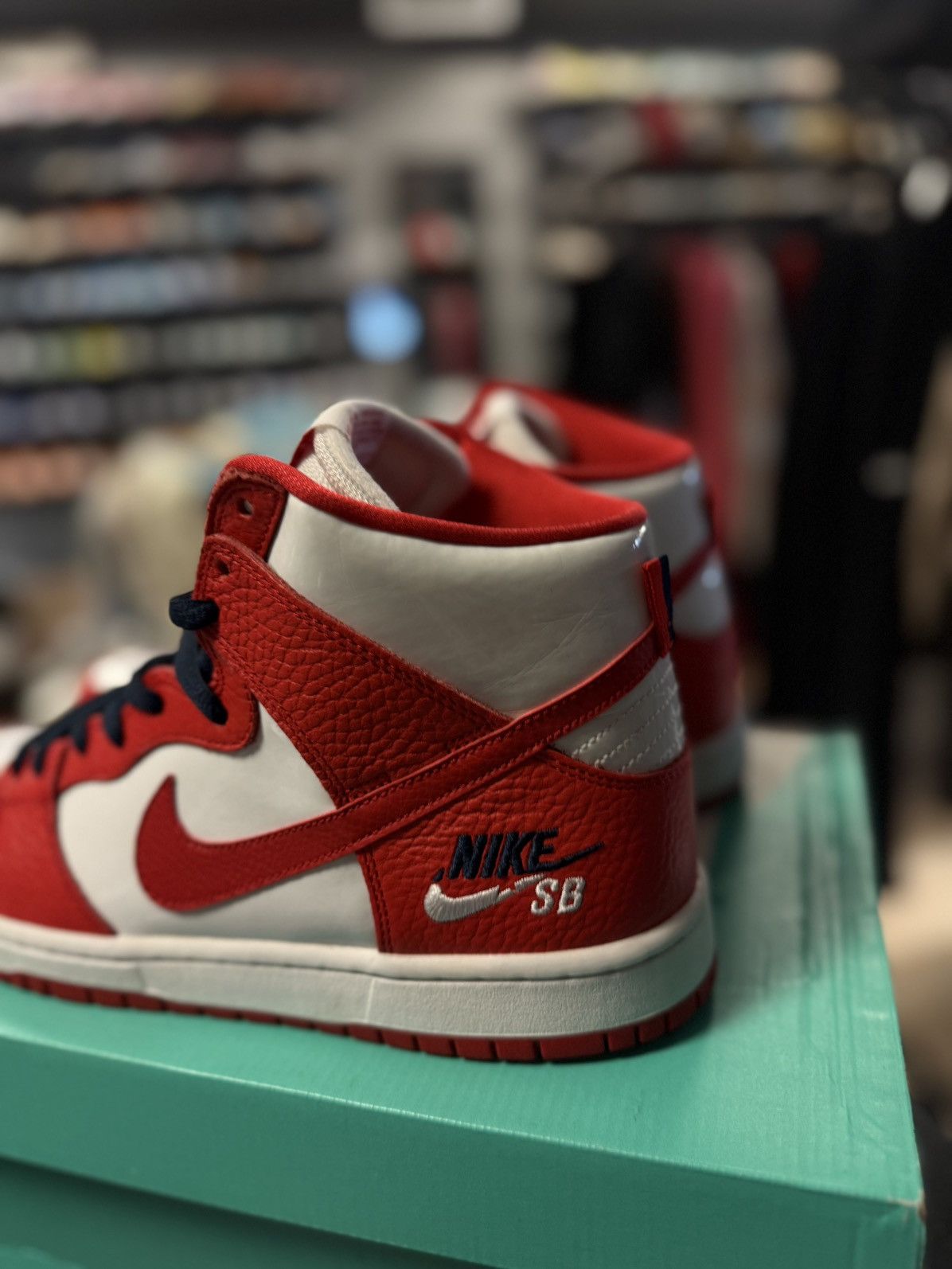 Nike NIKE SB ZOOM DUNK HIGH PRO "FUTURE COURT" UNIVERSITY RED Size US 11 / EU 44 - 5 Thumbnail