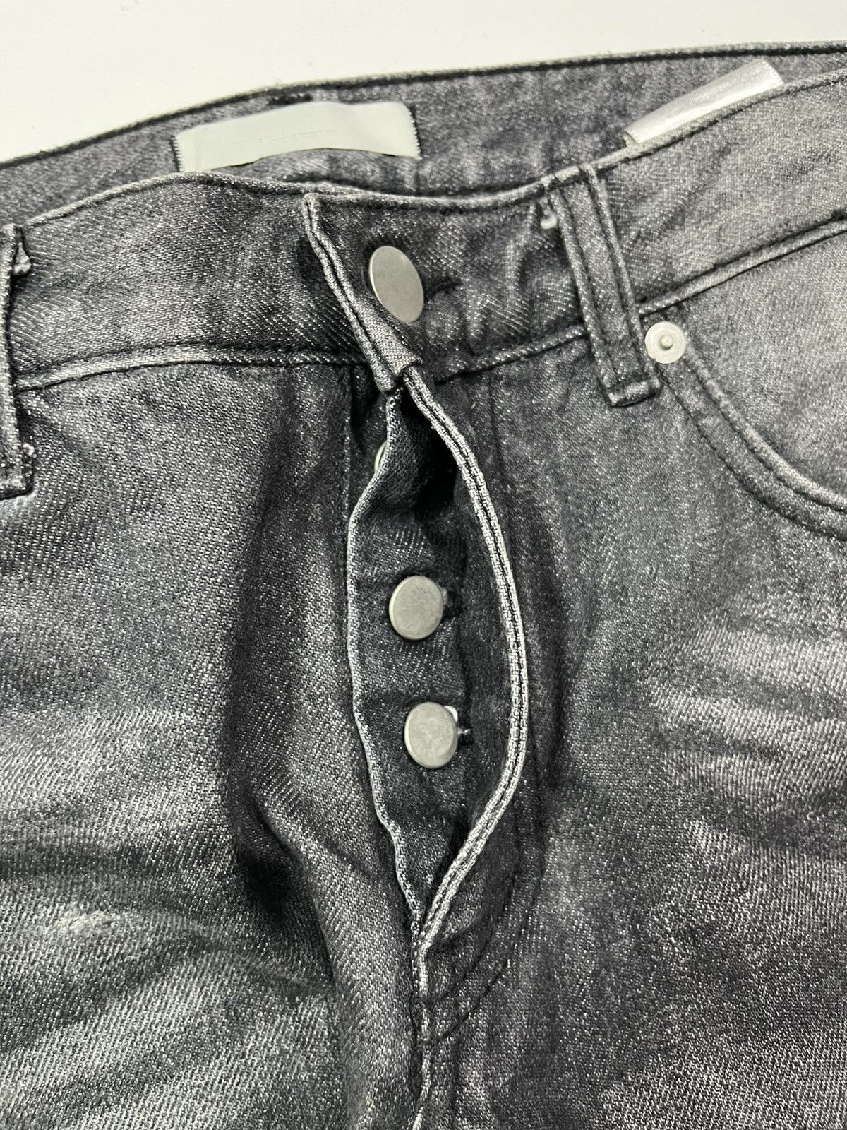 Le Grande Bleu (L.G.B.) Hedi style Undermycar Virgin Ataraxia destroyed grunge jeans Size US 30 / EU 46 - 8 Thumbnail