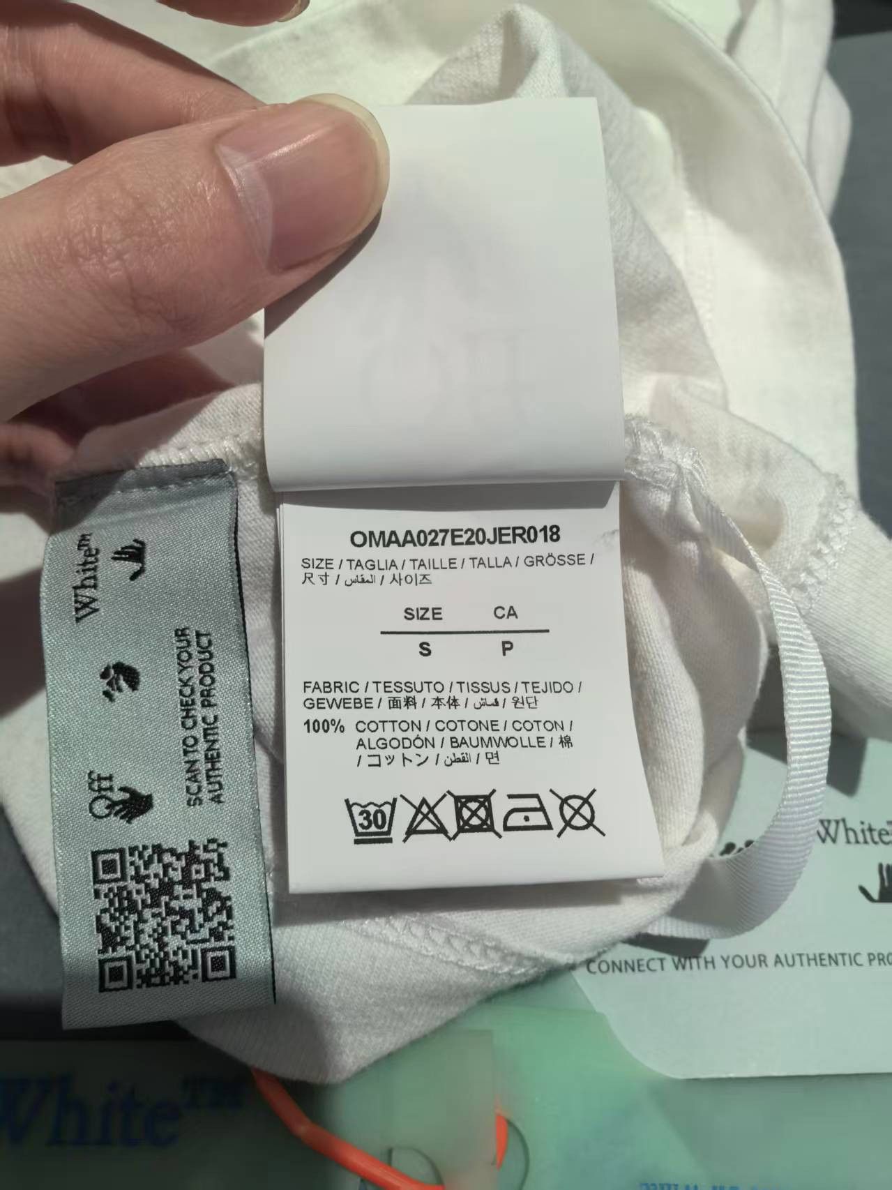 Off-White NWT OW T-shirts - White, S Size US S / EU 44-46 / 1 - 7 Thumbnail