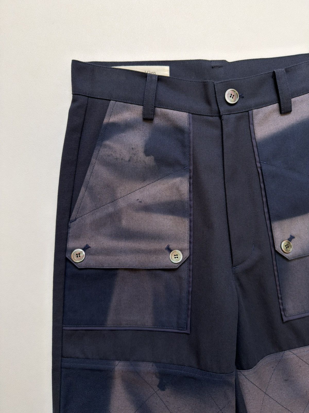 JiyongKim A/W 22 ‘Sun Faded’ Utility Pants Size US 30 / EU 46 - 4 Thumbnail