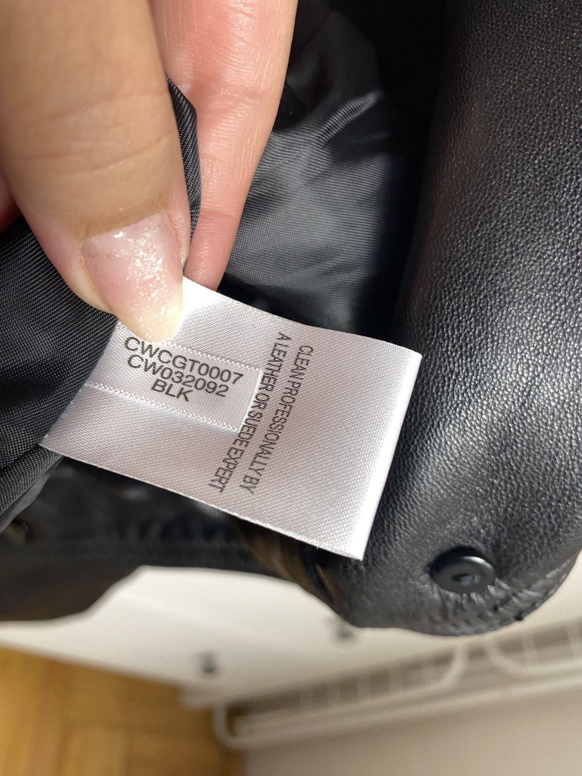 Calvin Klein Calvin Klein leather jacket XS Black Size XS / US 0-2 / IT 36-38 - 7 Thumbnail