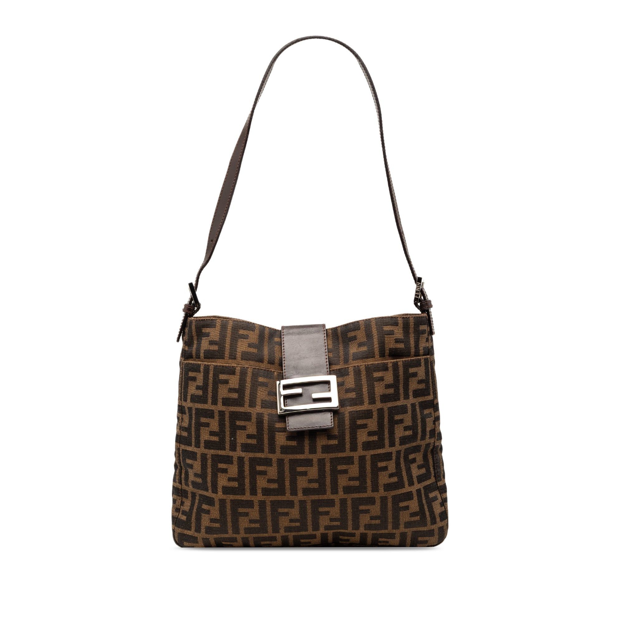 Fendi Zucca Canvas Shoulder Bag Size ONE SIZE - 1 Thumbnail