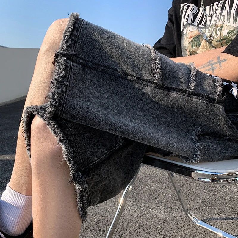 Japanese Brand × Vintage Streetwear High Street Wide Leg Shorts y2k Size US 32 / EU 48 - 2 Thumbnail