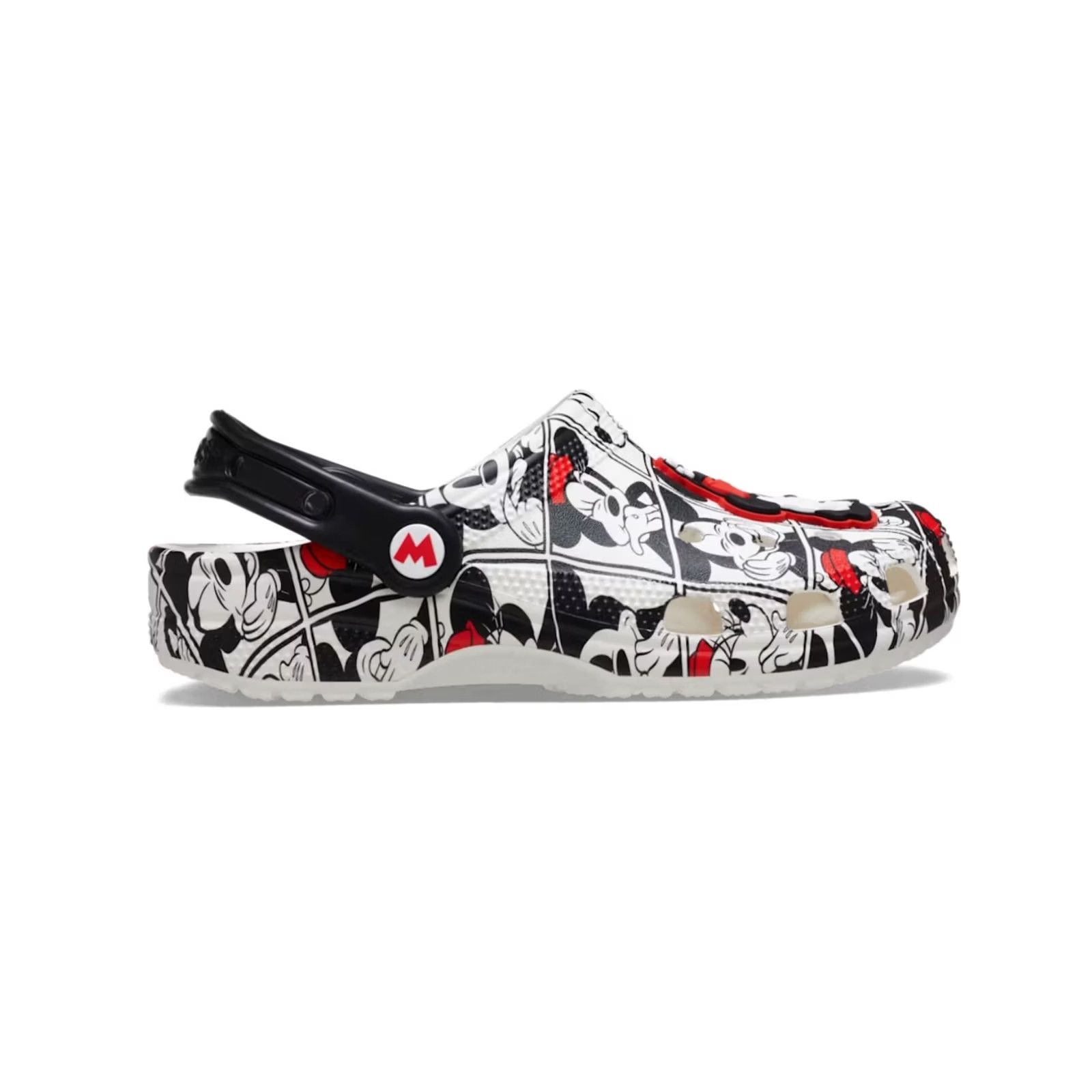 Crocs Crocs Mickey And Minnie Classic Clog Womens 10 Sandals White shoes/Crocs/Clog/Mickey Mouse/Minnie Mouse/Classic/Comfort Slide/Walking/Recto Size US 10 / IT 40 - 2 Thumbnail
