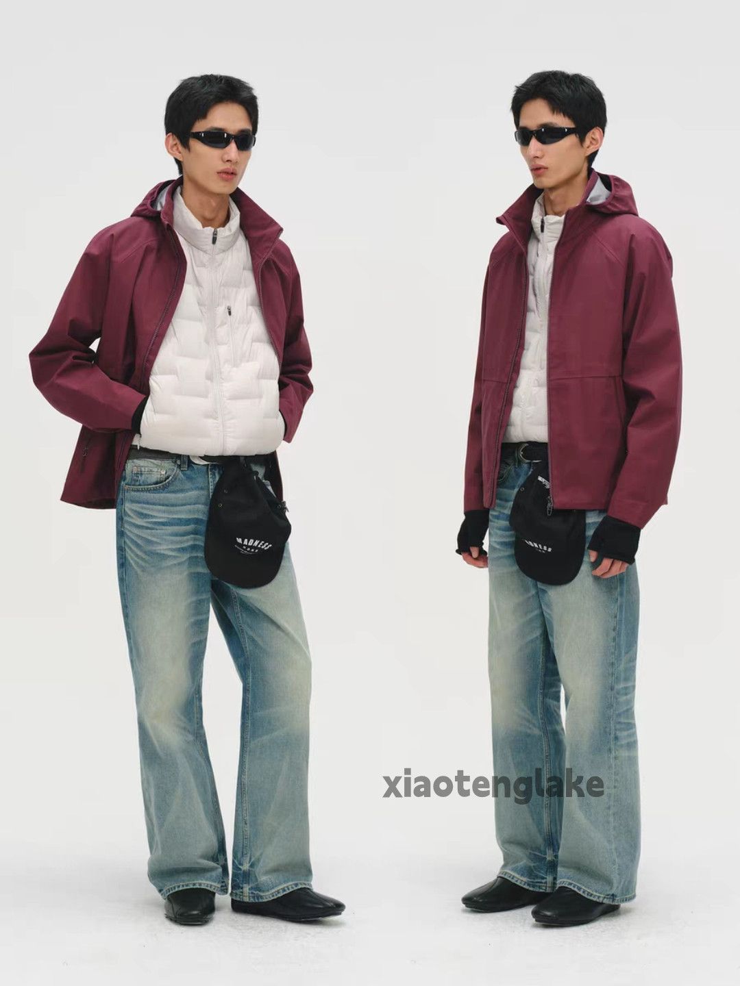 Jean zx vintage wide Leg loose baggy hiphop cleanfit jeans Size US 30 / EU 46 - 2 Thumbnail