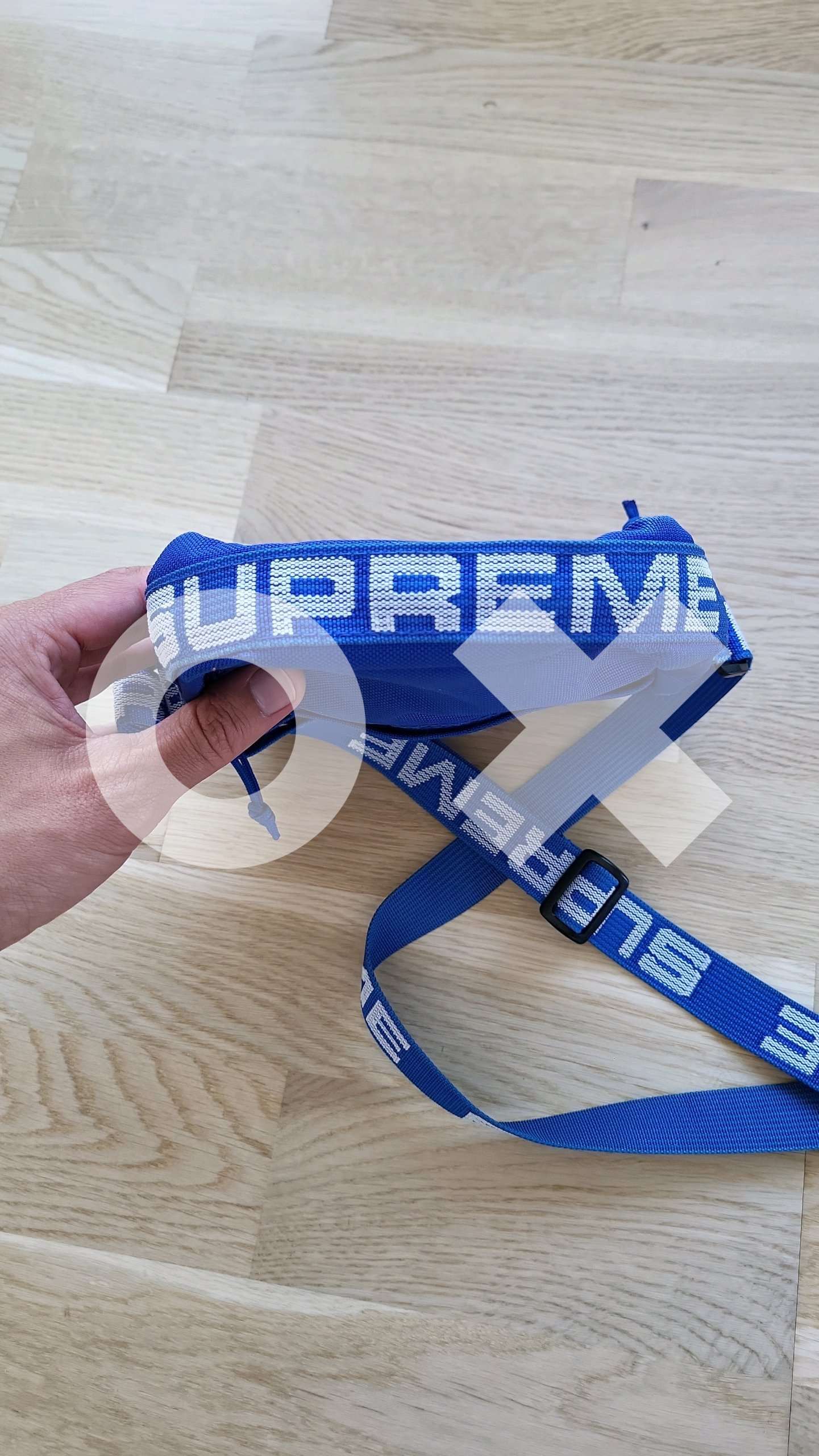 Supreme Supreme - Shoulder bag (SS18 Blue Royal) Size ONE SIZE - 9 Thumbnail