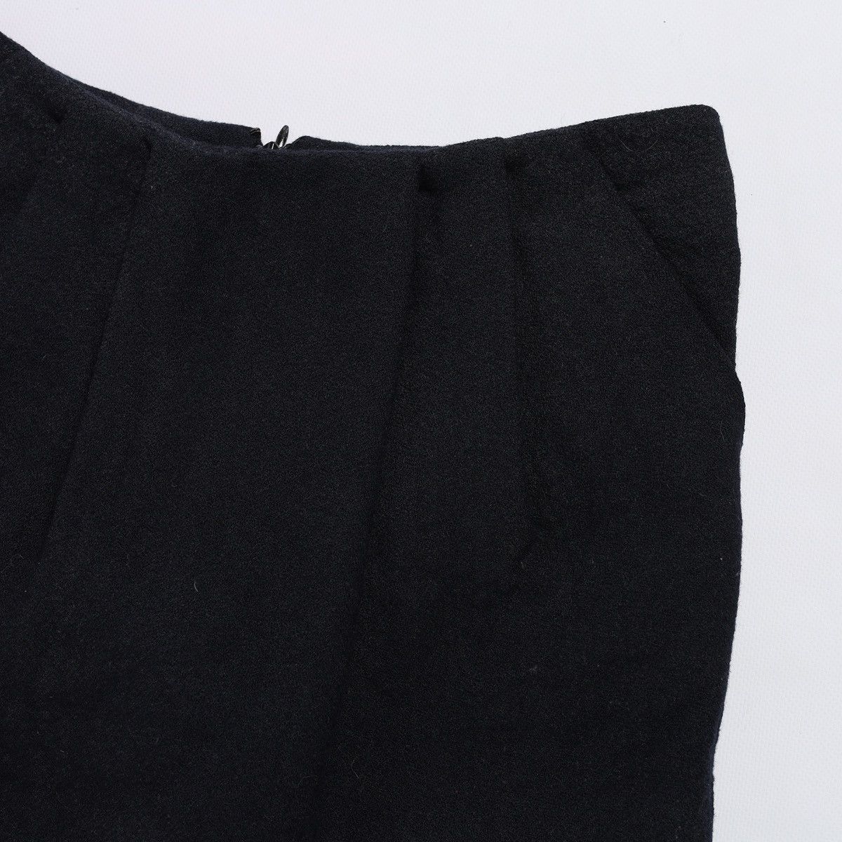 Marni Marni Wool Mini Skirt Navy Size 26" / US 2 / IT 38 - 2 Thumbnail